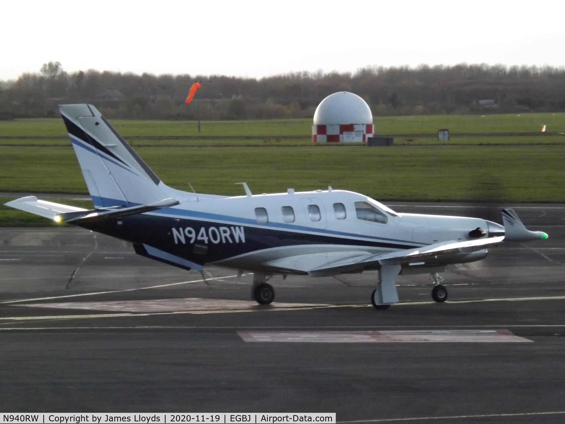 N940RW, 2019 Daher TBM-940 C/N 1303, At Gloucestershire Airport.