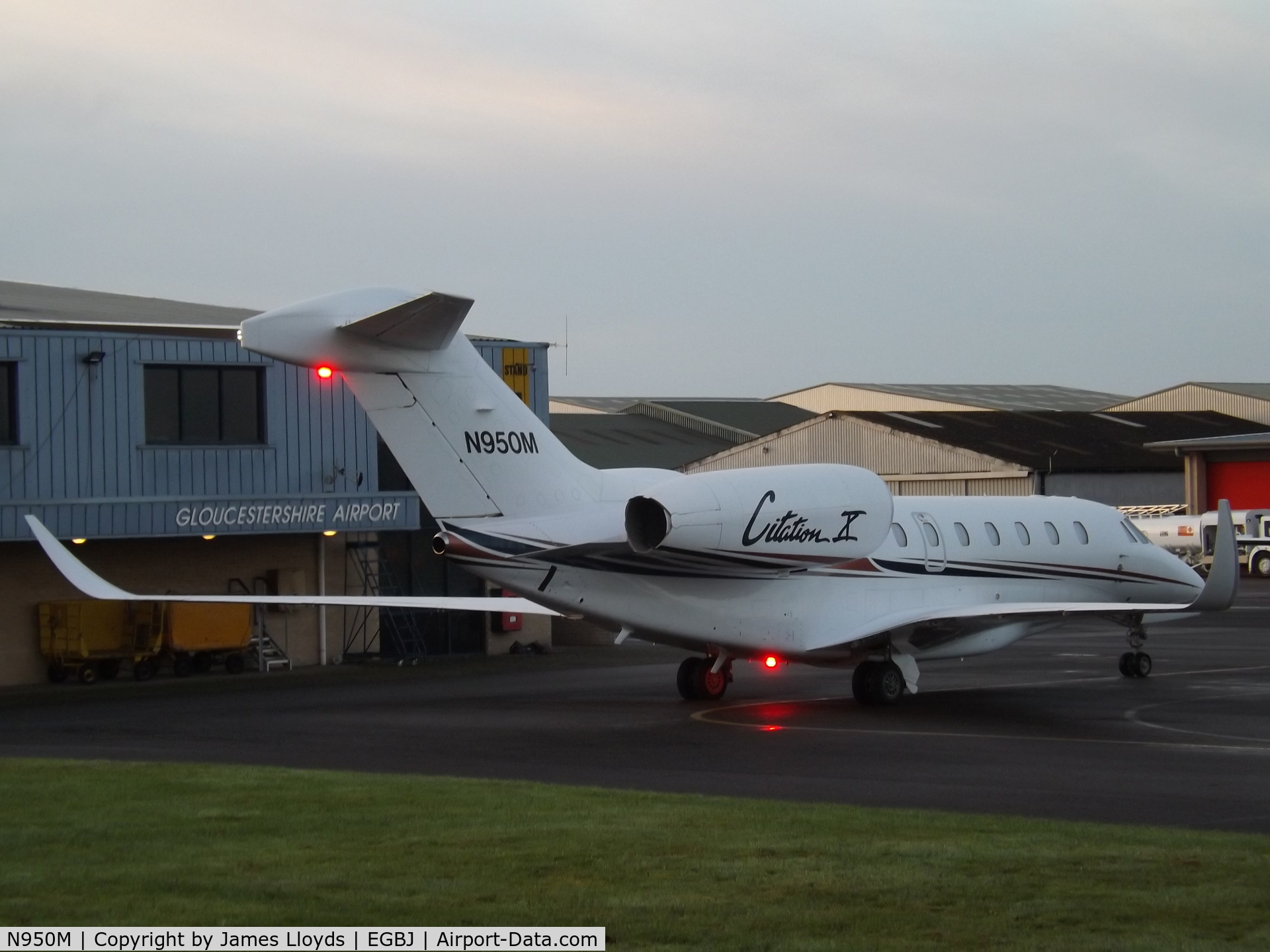 N950M, 2012 Cessna 750 Citation X Citation X C/N 750-0311, At Gloucestershire Airport.
