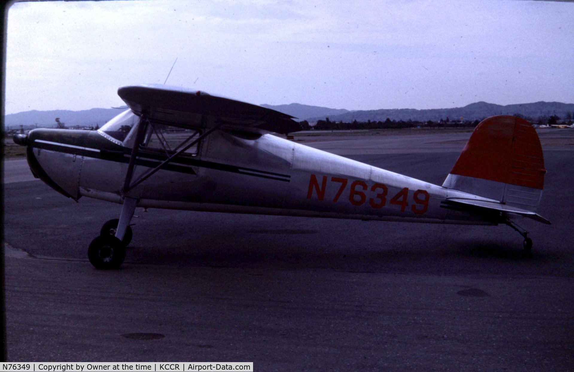 N76349, 1946 Cessna 120 C/N 10766, N76349 in 1976
Great memories with this plane