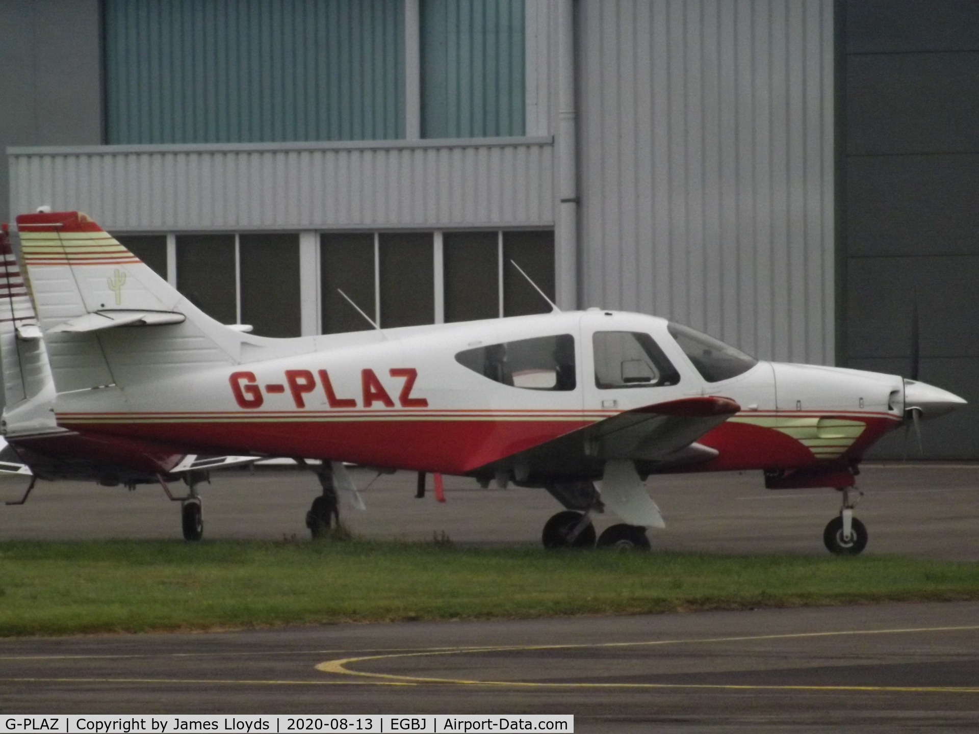 G-PLAZ, 1975 Rockwell International 112 Commander C/N 345, At Gloucestershire Airport.