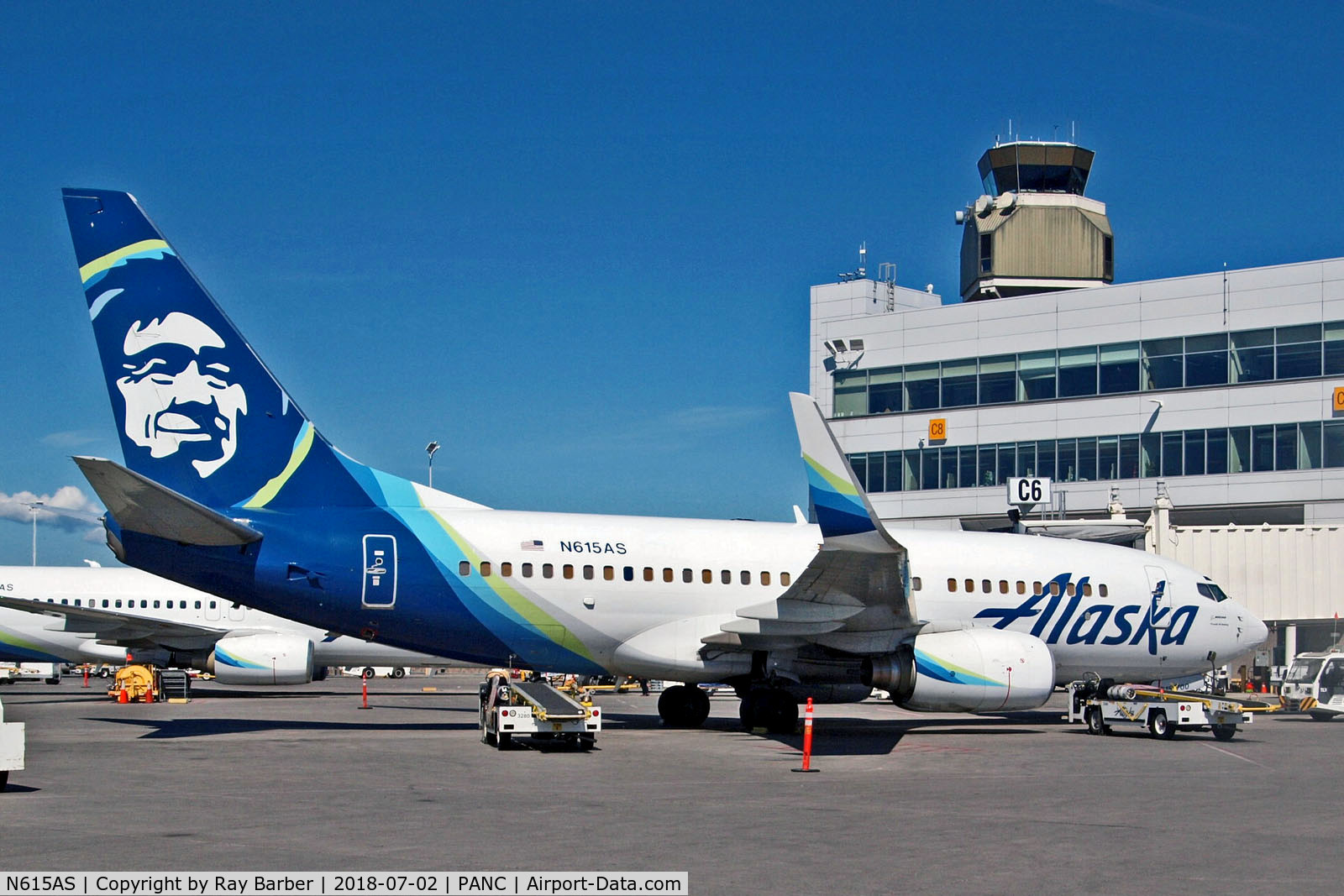 N615AS, 2000 Boeing 737-790 C/N 30344, N615AS   Boeing 737-790 [30344] (Alaska Airlines) Ted Stevens Anchorage Int'l~N 02/07/2018