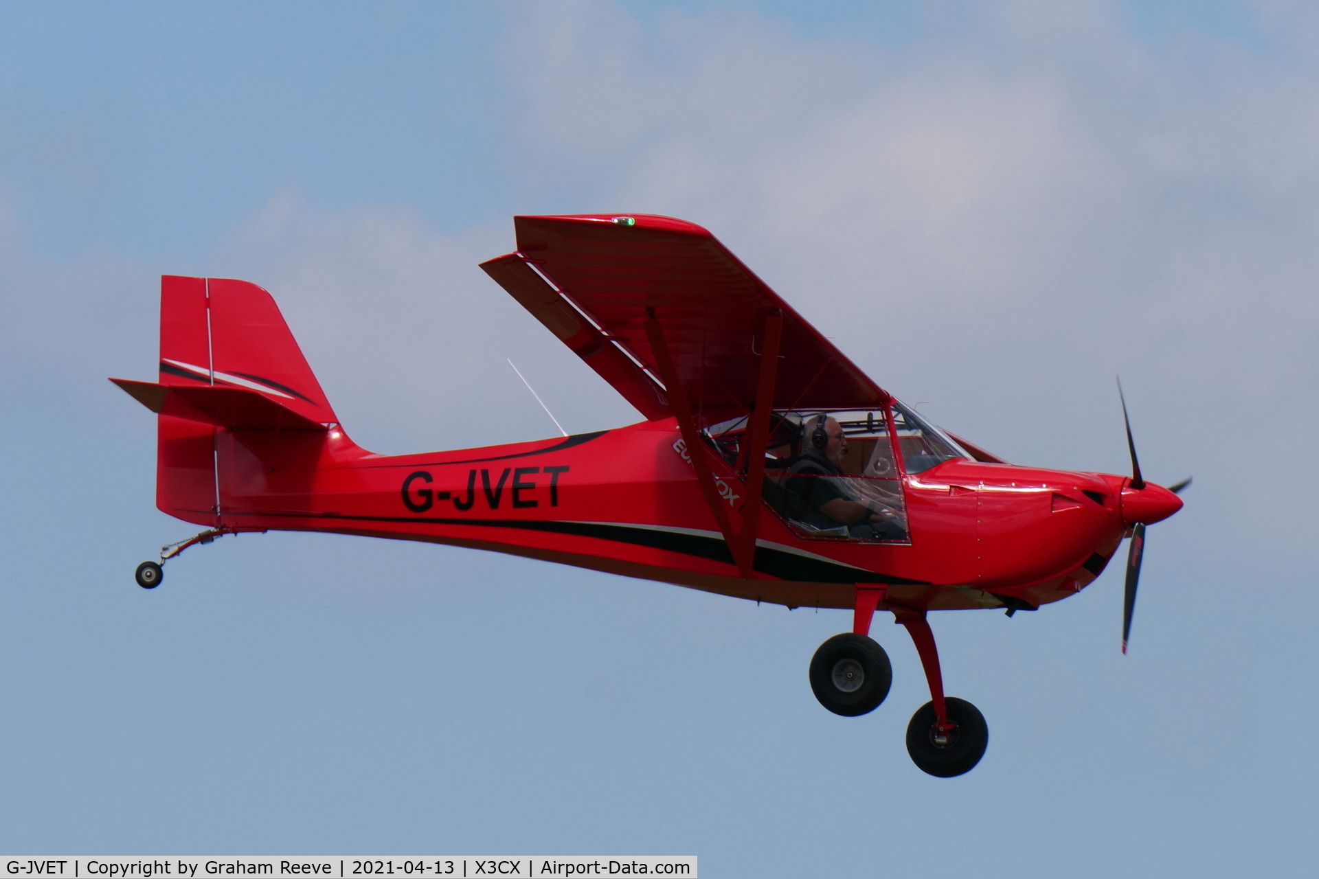 G-JVET, 2014 Eurofox 912(S) C/N LAA 376-15286, Landing at Northrepps.
