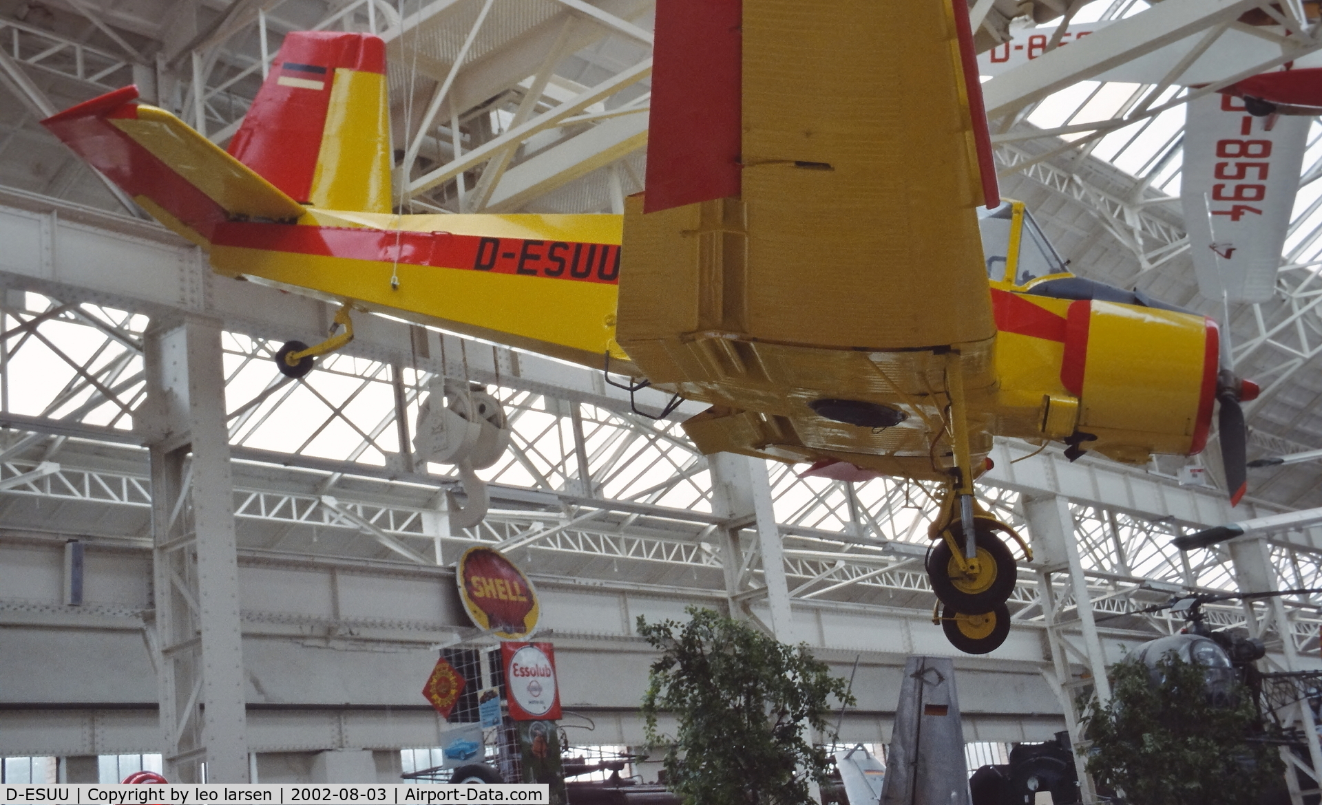 D-ESUU, 1974 Let Z-37A Cmelak C/N 19-18, Speyer Museum 3.8.2002