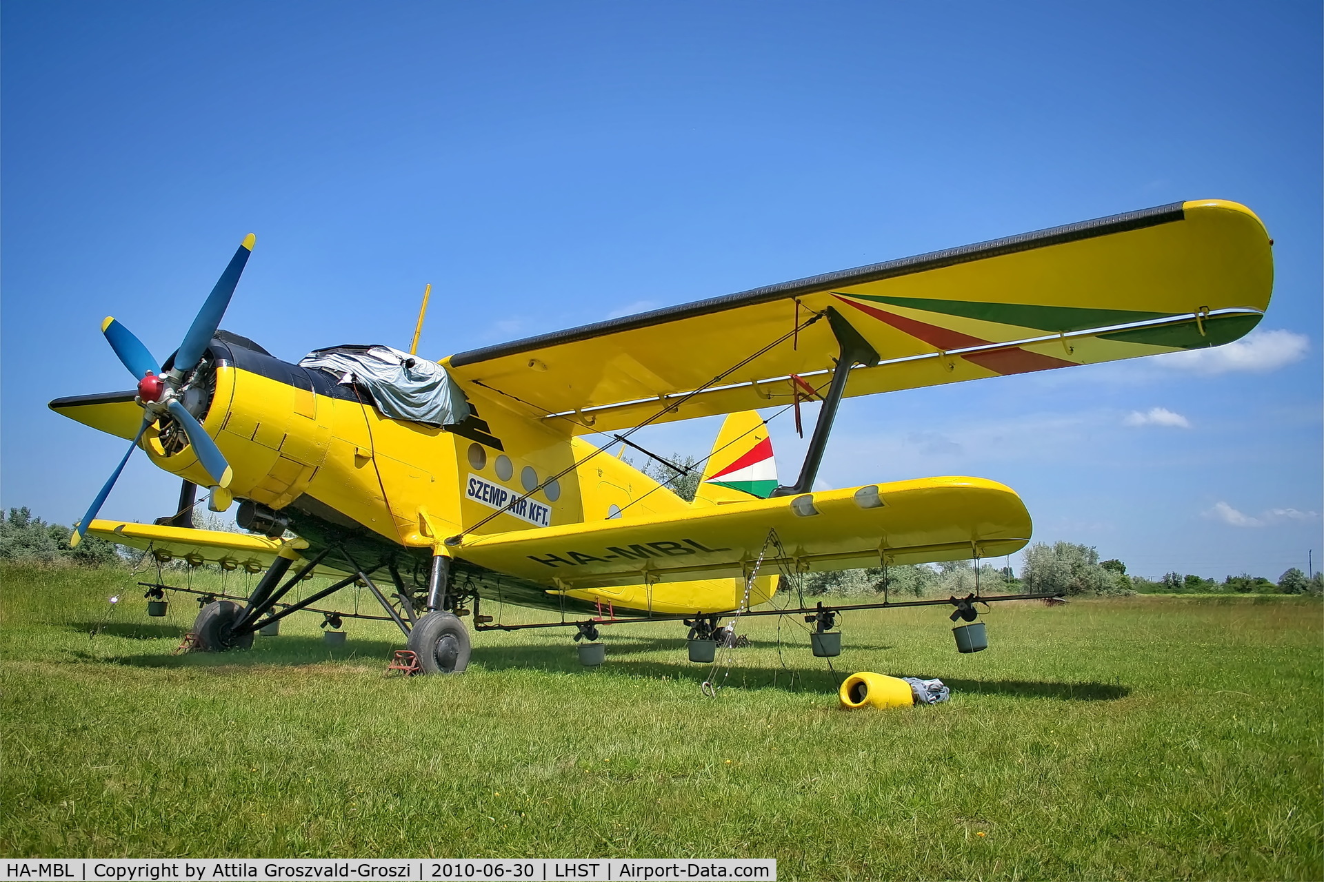 HA-MBL, 1976 PZL-Mielec An-2R C/N 1G166-30, LHST - Szatymaz Airport, Hungary