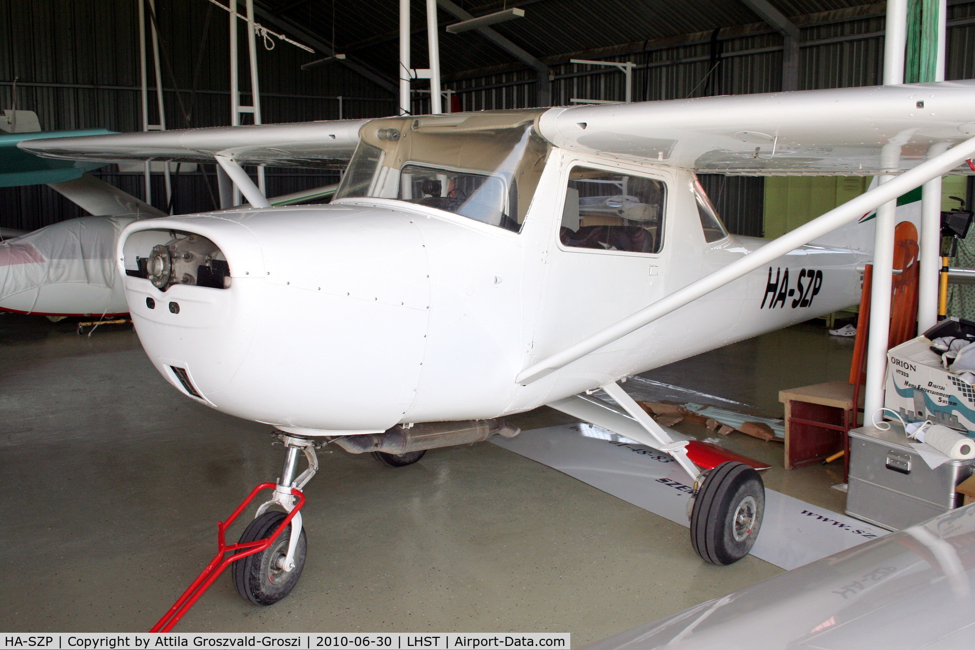 HA-SZP, 1966 Cessna 150F C/N 15064510, LHST - Szatymaz Airport, Hungary