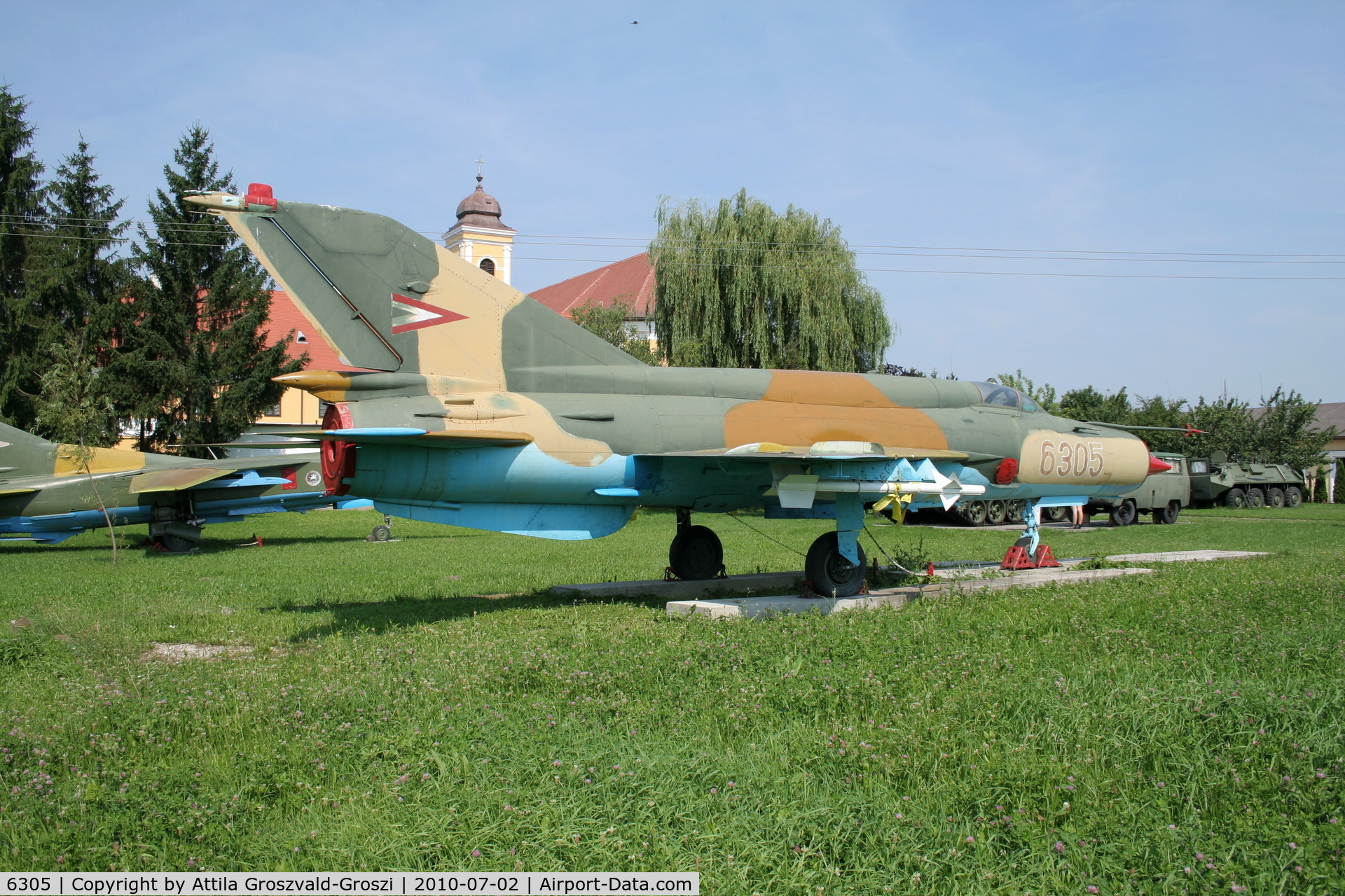 6305, Mikoyan-Gurevich MiG-21bis SAU C/N N75046305/2911, Nagyatád, Military Technical Park - Hungary