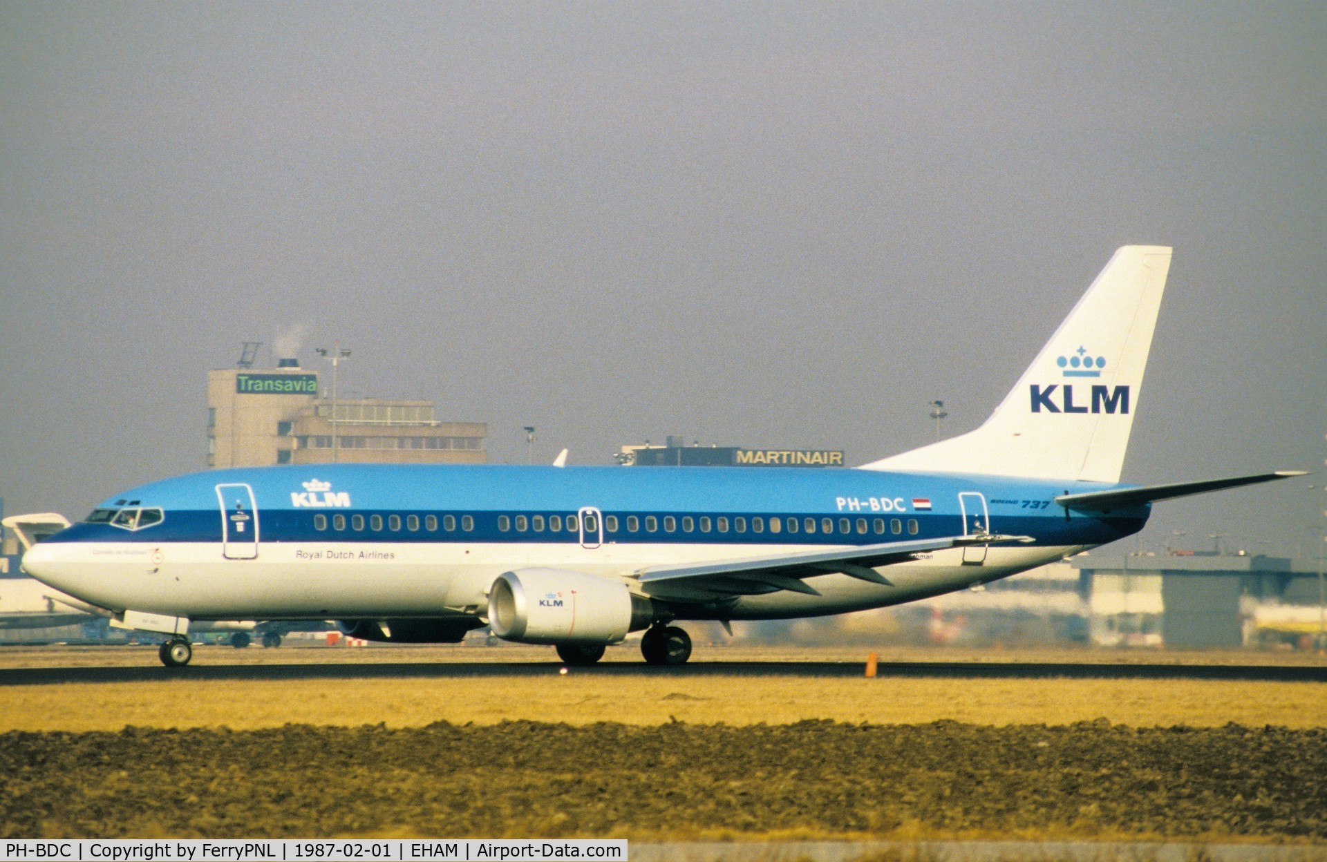 PH-BDC, 1986 Boeing 737-306 C/N 23539, KLM B733 taking-off