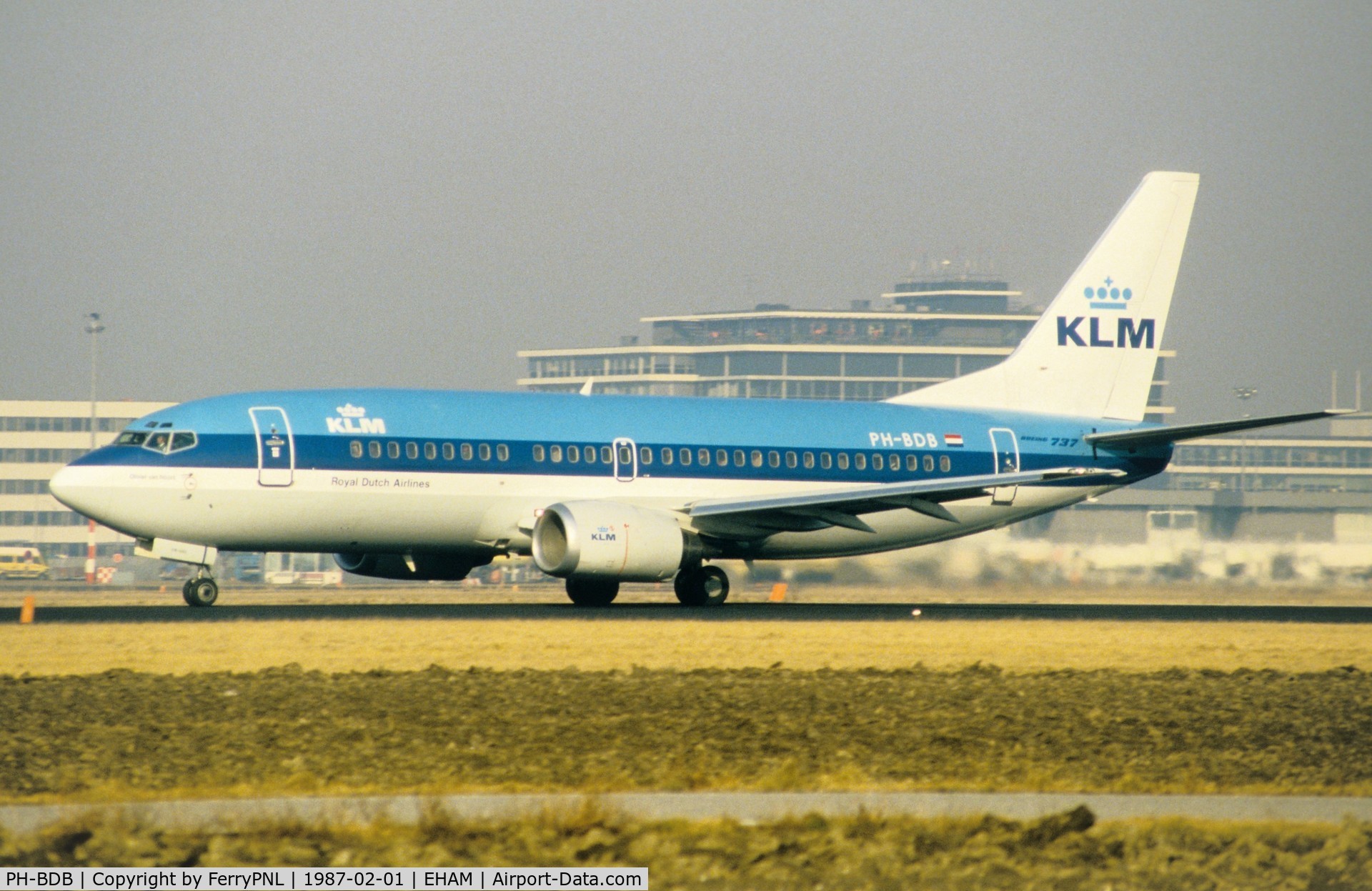 PH-BDB, 1986 Boeing 737-306 C/N 23538, Departure of KLM B733
