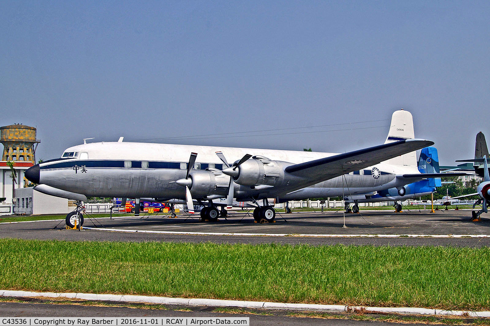 C43536, 1952 Douglas DC-6B C/N 43536, C-43536   (C43536) Douglas DC-6B [43536] (Ex Republic of China Air Force) Gangshan Air Base~B 01/11/2016