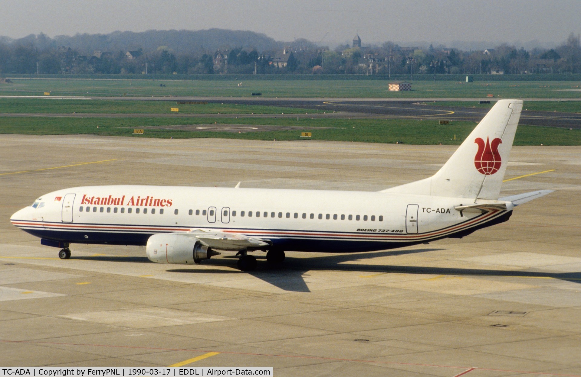 TC-ADA, 1988 Boeing 737-4Y0 C/N 23866, Istanbul B734 arriving in DUS