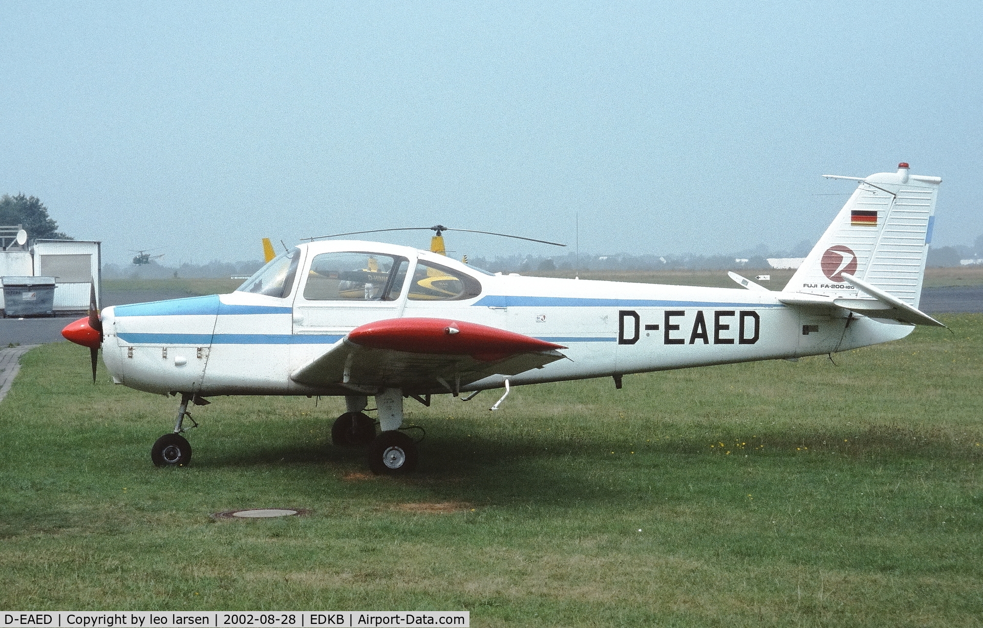 D-EAED, Fuji FA-200-160 Aero Subaru C/N 77, Hangelar  28.8.2002