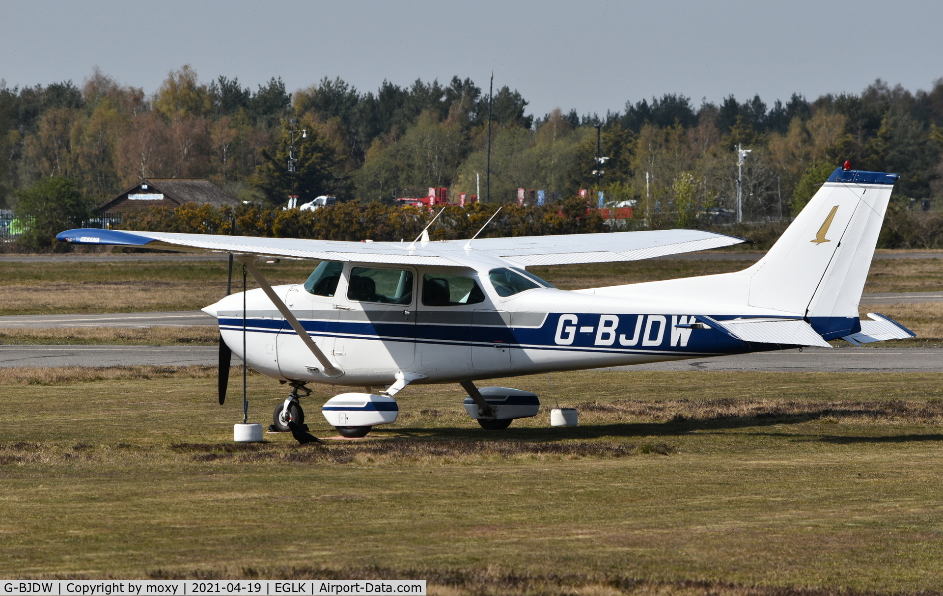 G-BJDW, 1976 Reims F172M Skyhawk Skyhawk C/N 1417, Reims Cessna F172M Skyhawk at Blackbushe. Ex PH-JBE