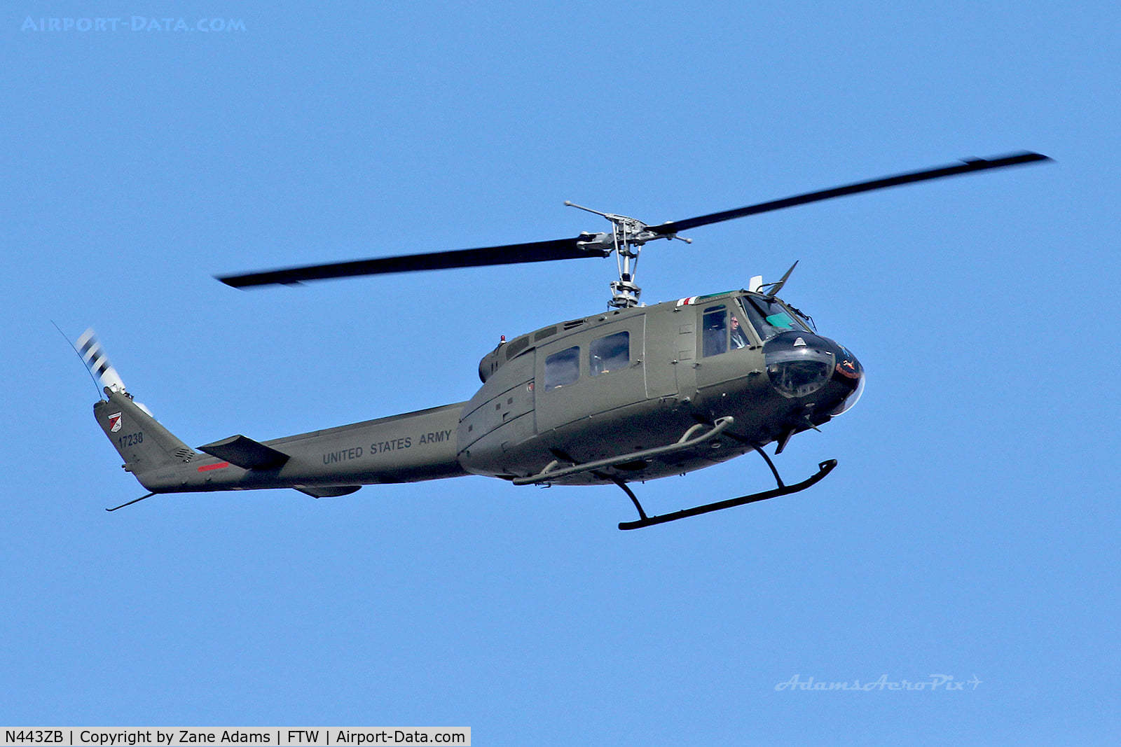 N443ZB, Bell UH-1H C/N 17238, Mid America Flight Museum Huey.