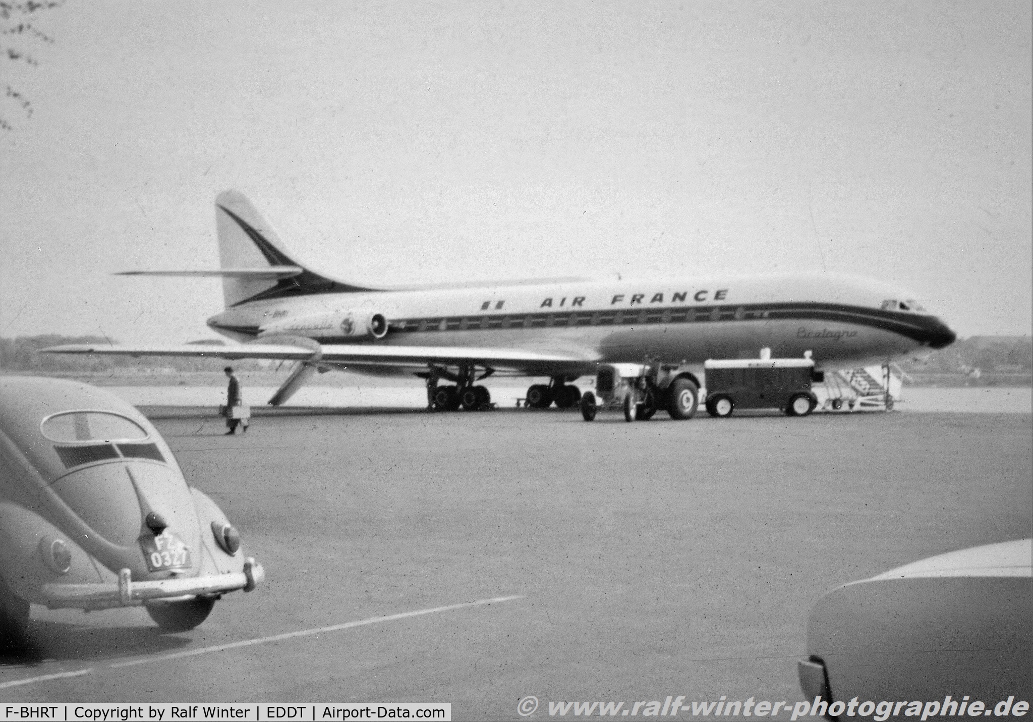 F-BHRT, 1960 Sud Aviation SE-210 Caravelle III C/N 55, Sud Aviation SE-210 III - Air France 'Picardie' - 55 - F-BHRT - 1964 - TXL