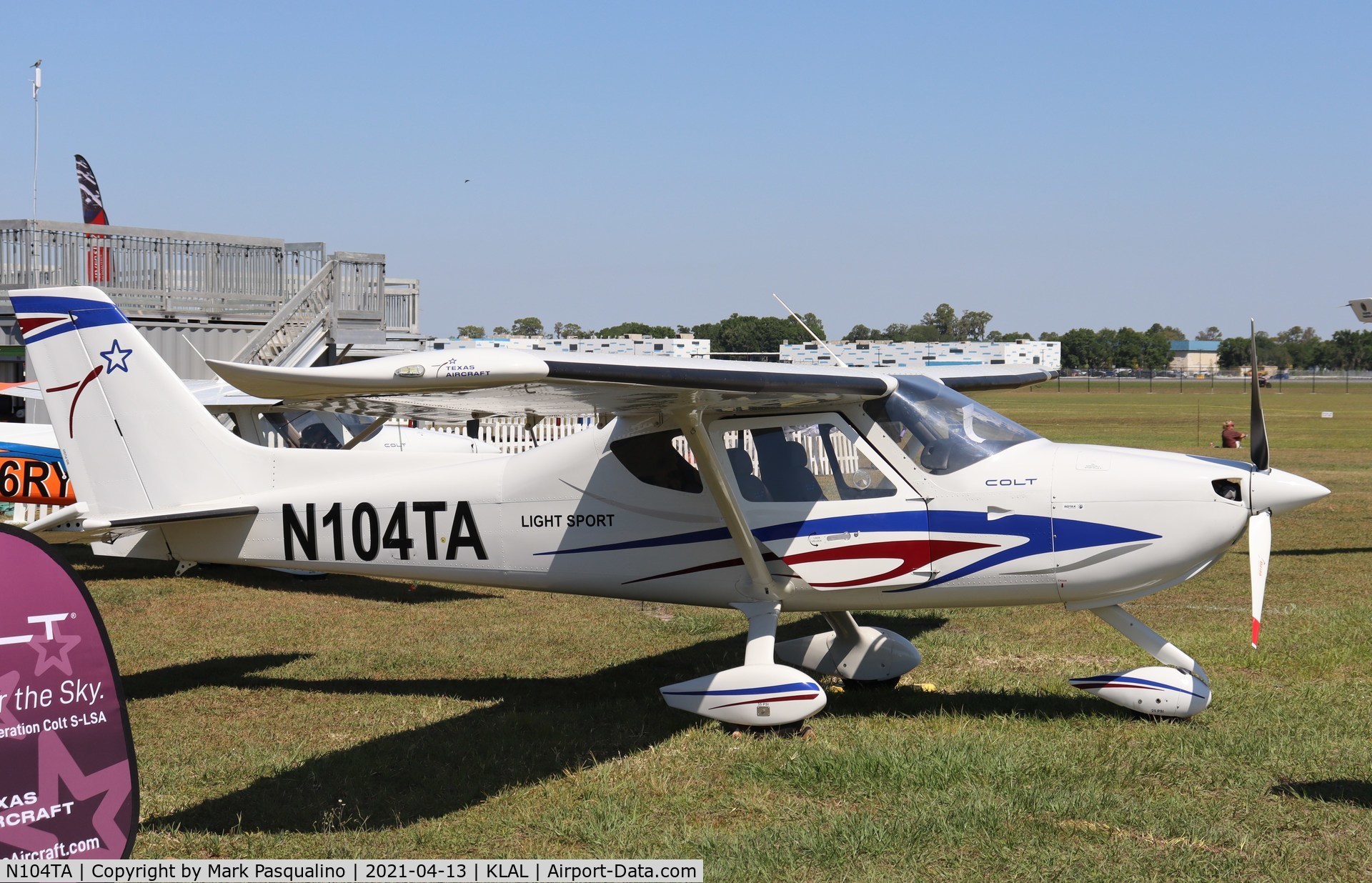 N104TA, 2019 Texas Aircraft Colt 100 C/N TXA001, Texas Aircraft Colt 100