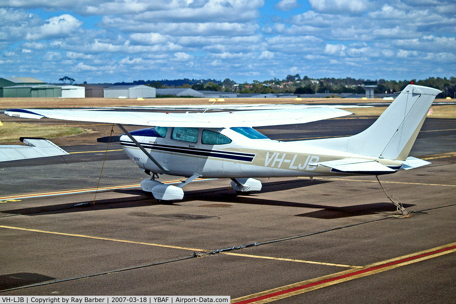 VH-LJB, 1982 Cessna 182R Skylane C/N 18268272, VH-LJB   Cessna 182R Skylane [182-68272] Brisbane-Archerfield~VH 18/03/2007