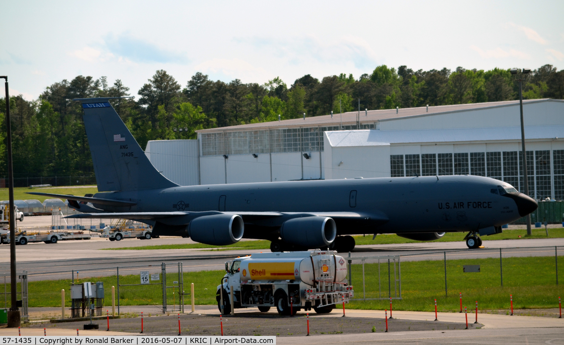 57-1435, 1958 Boeing KC-135R Stratotanker C/N 17506, Parked Richmond, VA