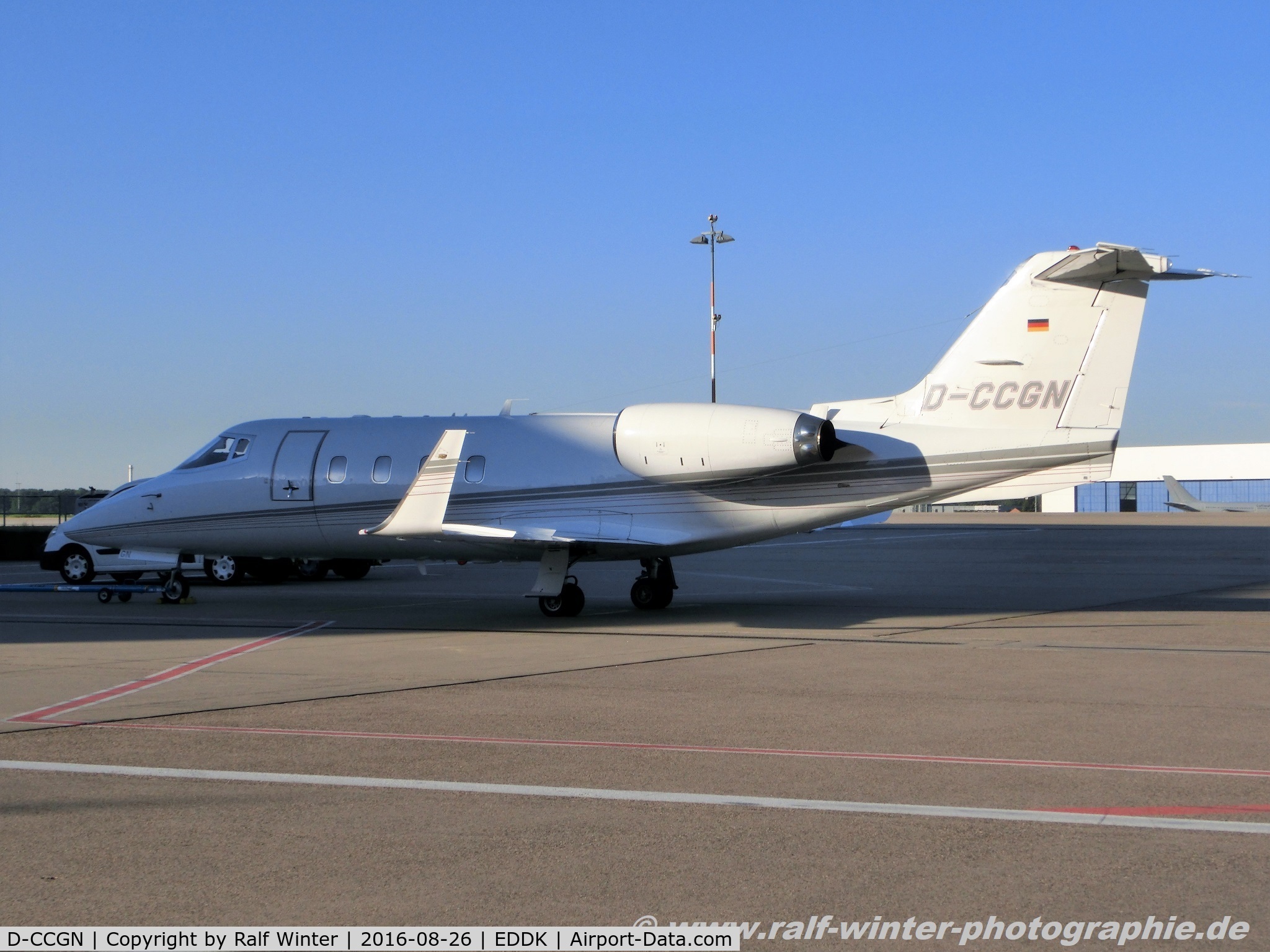 D-CCGN, 1981 Gates Leaarjet 55 C/N 55-017, Learjet 55 - QAJ Quick Air Charter - 55-017 - D-CCGN - 26.08.2016 - CGN