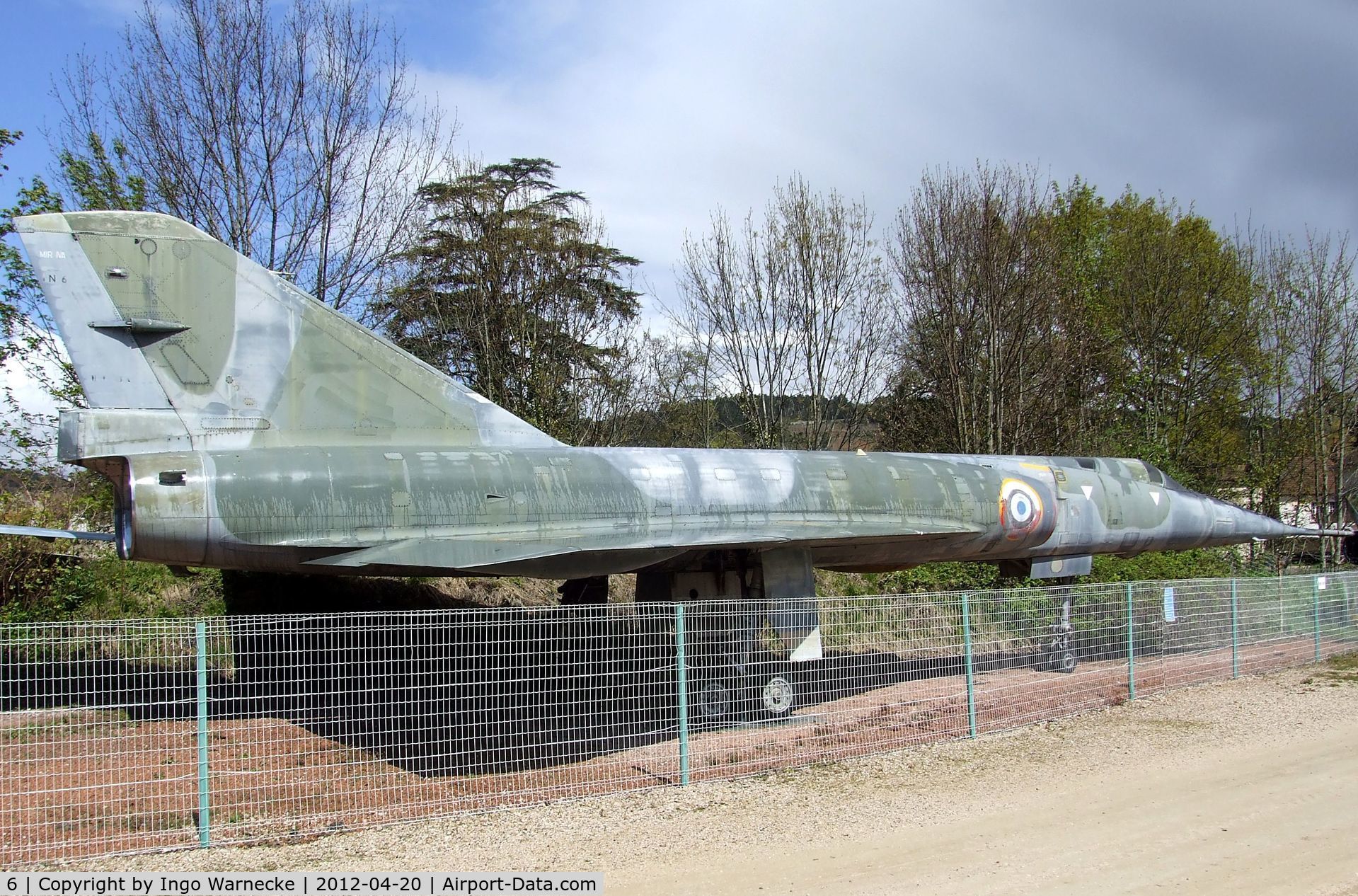 6, Dassault Mirage IVA C/N 6, Dassault Mirage IV A at the Musee de l'Aviation du Chateau, Savigny-les-Beaune