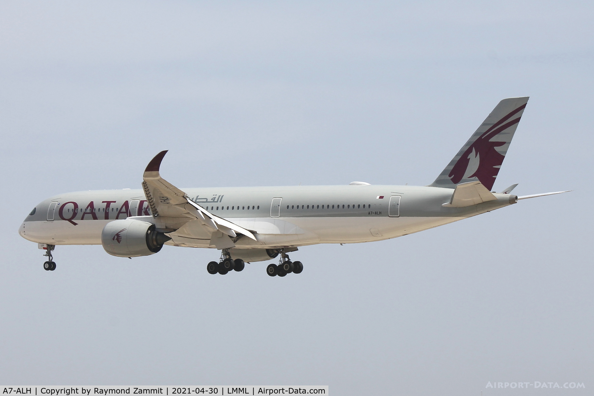 A7-ALH, 2015 Airbus A350-941 C/N 012, A350 A7-ALH Qatar Airways