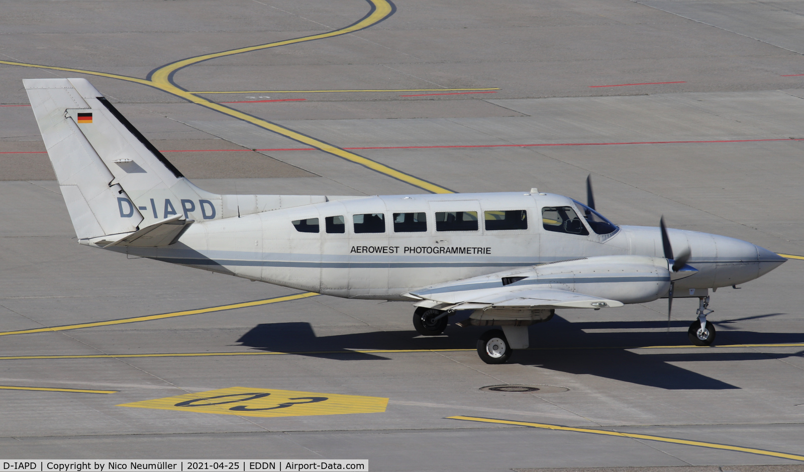 D-IAPD, Cessna 404 Titan C/N 404-0047, EDDN/NUE