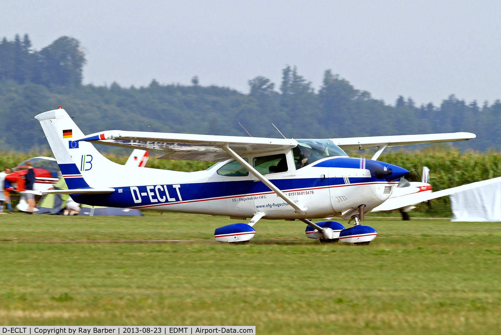 D-ECLT, Cessna 182P Skylane Skylane C/N 18264355, D-ECLT   Cessna 182P Skylane [182-64355] Tannheim~D 23/08/2013