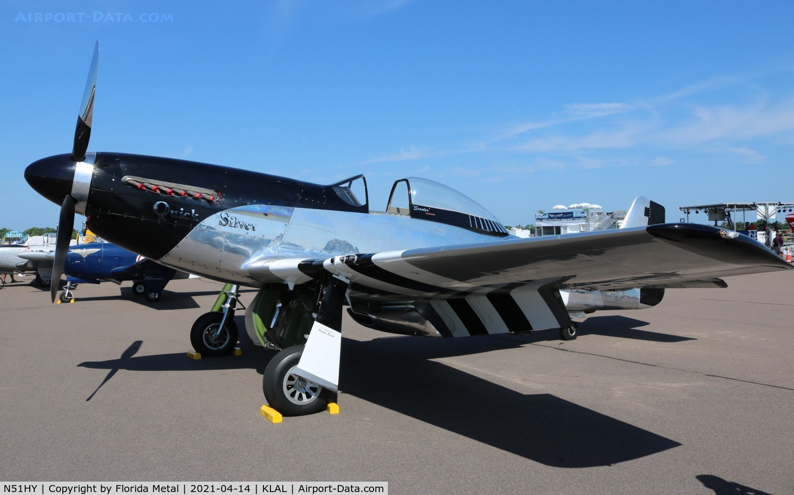 N51HY, 1944 North American P-51D Mustang C/N 45-11439, Sun N Fun 2021