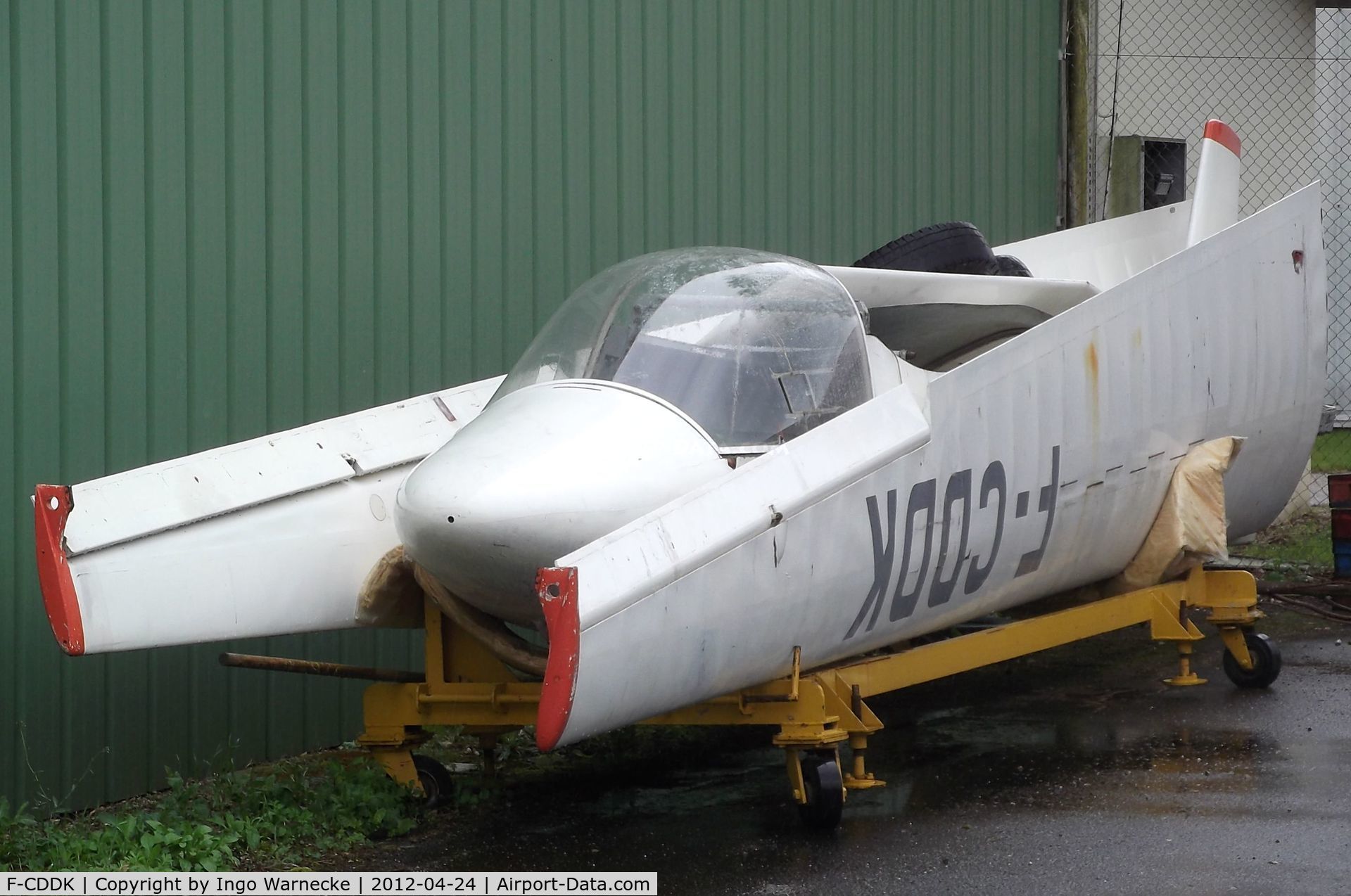 F-CDDK, Carmam M-200 Foehn C/N 20, CVT (CARMAM) M-200 Foehn (wings and tailplane dismounted) at the EALC Musee de l'Aviation Clement Ader, Lyon-Corbas