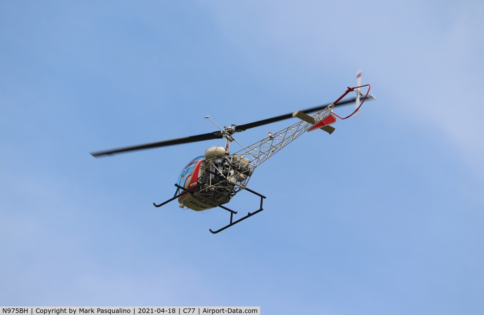 N975BH, Bell 47G-2 C/N 2242, Bell 47G-2