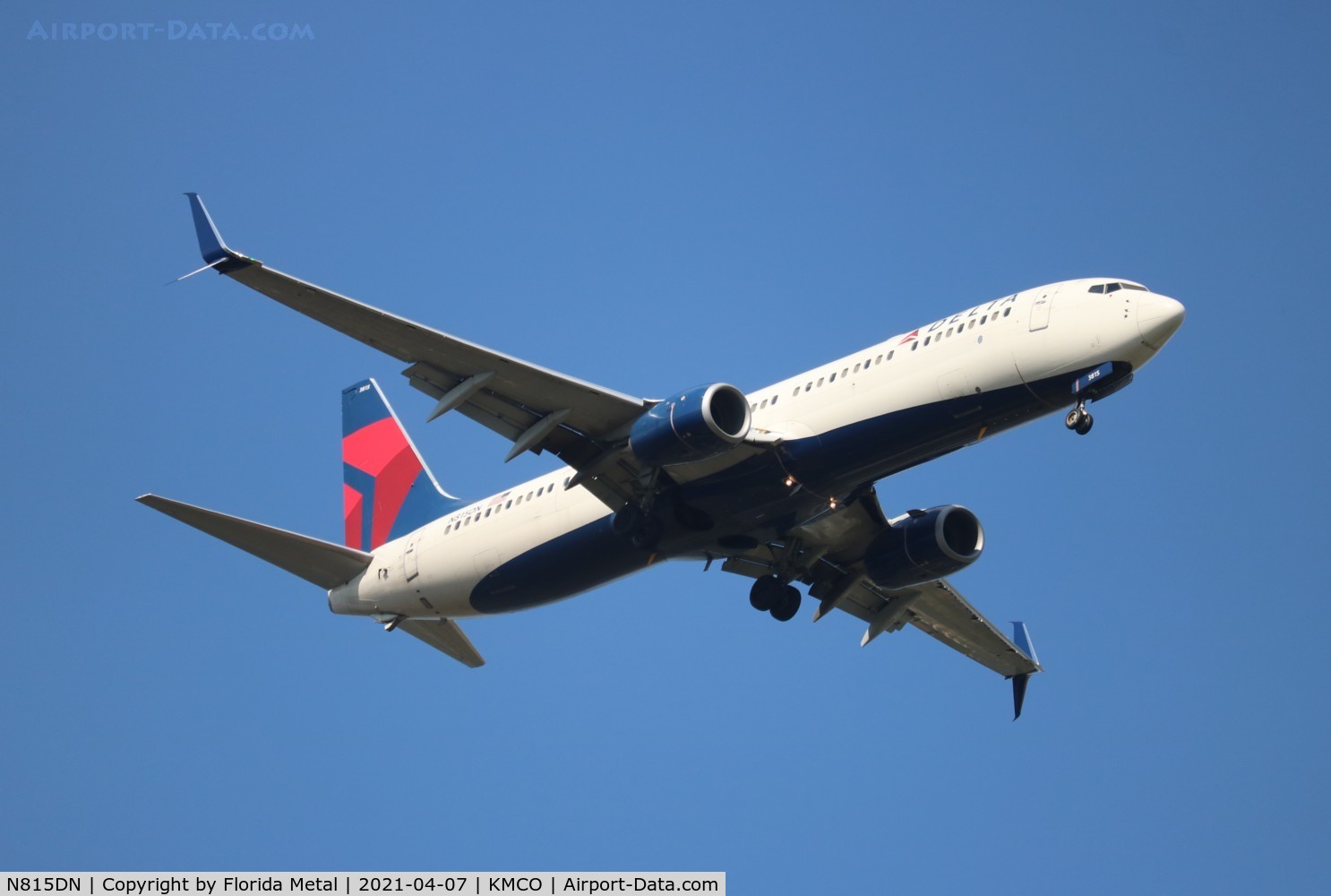 N815DN, 2014 Boeing 737-932/ER C/N 31926, MCO spotting 2021