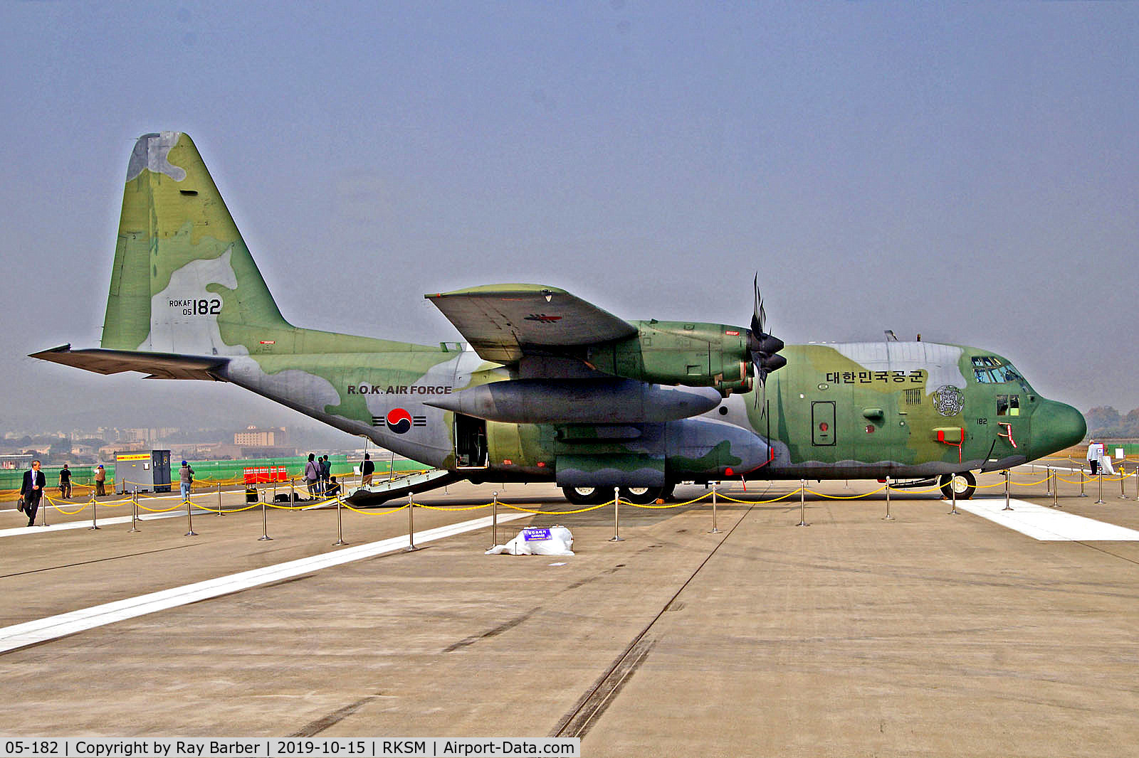 05-182, 1989 Lockheed C-130H Hercules C/N 382-5182, 05-182   (05182) Lockheed C-130H Hercules [5182] (South Korean Air Force)Seoul-Seongnam AB~HL 15/10/2019
