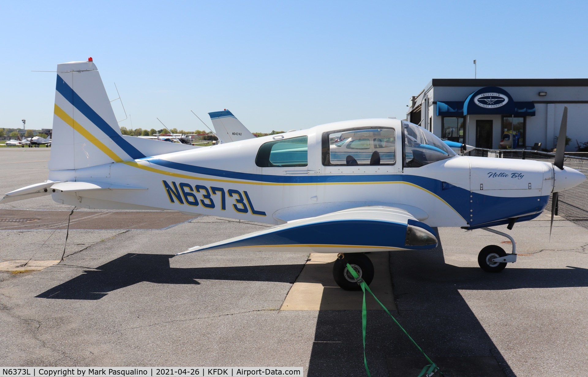 N6373L, 1972 American AA-5 C/N AA5-0243, American AA-5