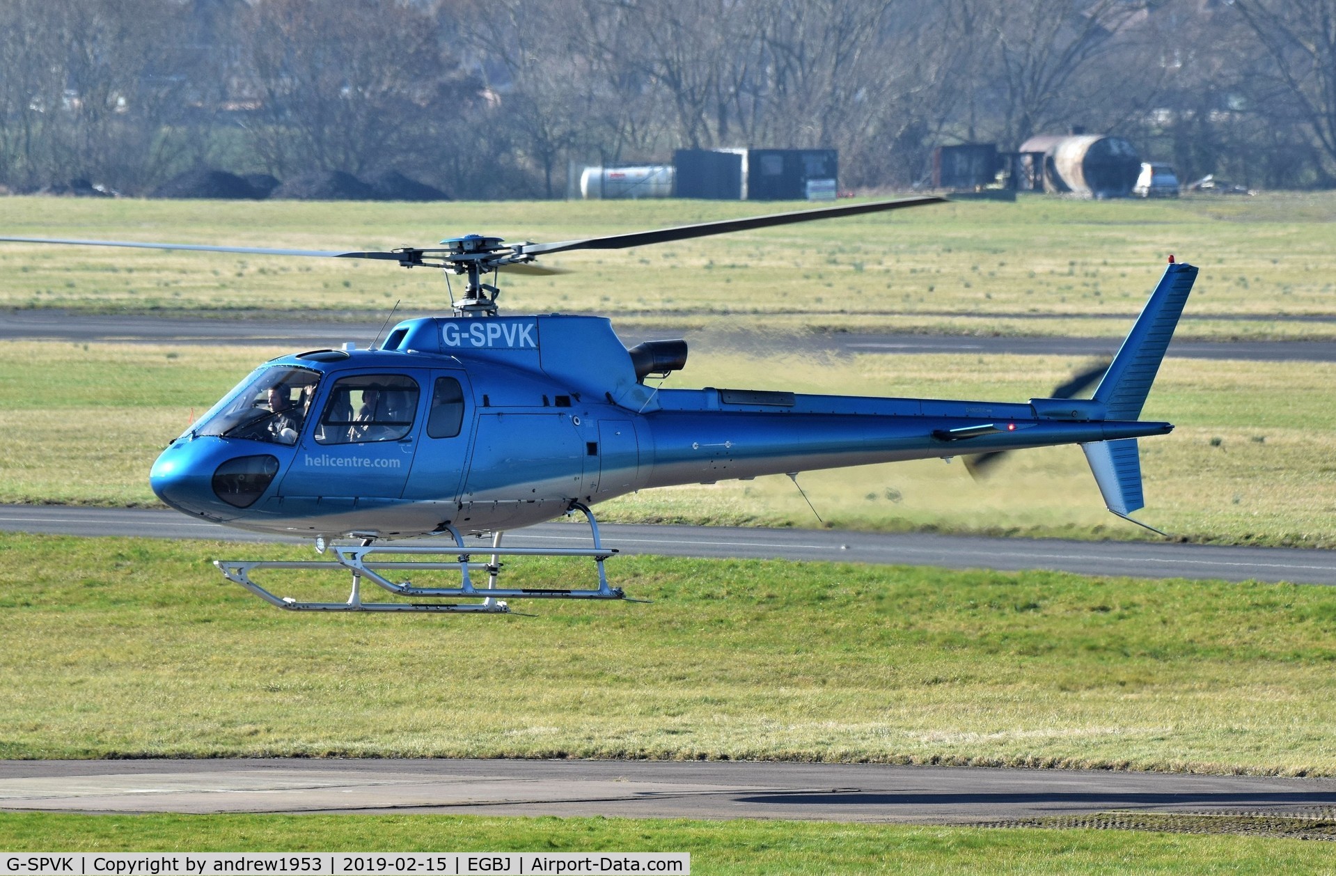 G-SPVK, 2007 Eurocopter AS-350B-3 Ecureuil Ecureuil C/N 4301, G-SPVK at Gloucestershire Airport.
