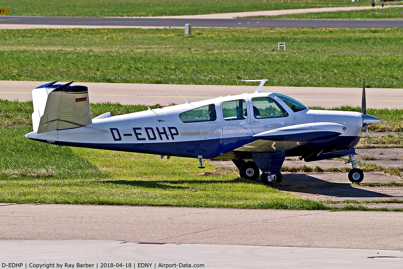 D-EDHP, 1967 Beech V35B Bonanza Bonanza C/N D-8568, D-EDHP   Beech V35B Bonanza [D-8568] Friedrichshafen~D 18/04/2018