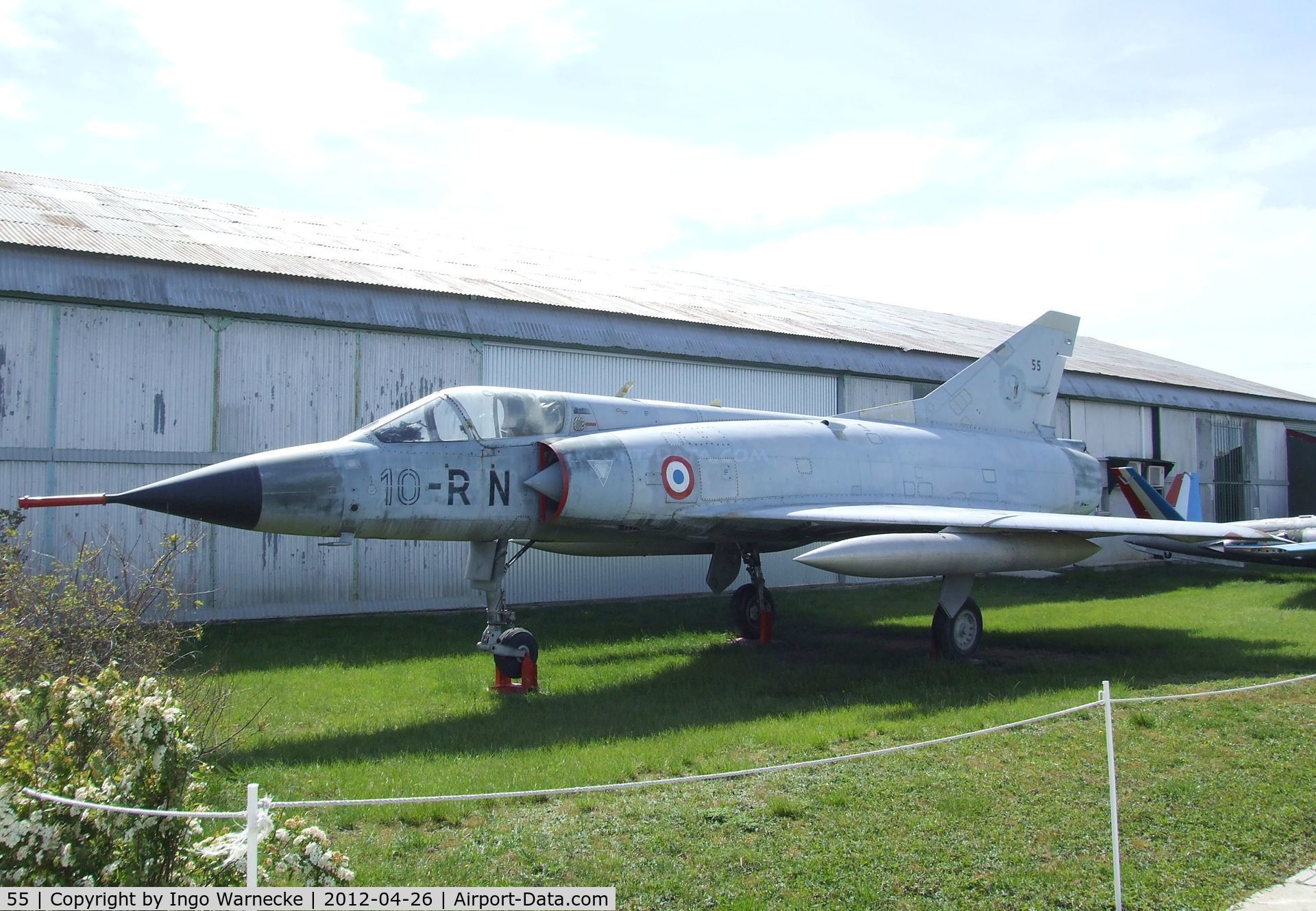 55, Dassault Mirage IIIC C/N 55, Dassault Mirage III C at the Musée Européen de l'Aviation de Chasse, Montelimar Ancone airfield