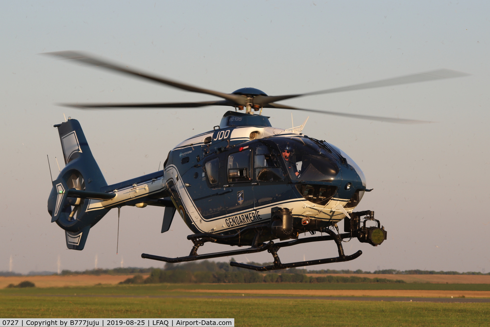 0727, 2009 Eurocopter EC-135T-2 C/N 0727, during Albert Airshow