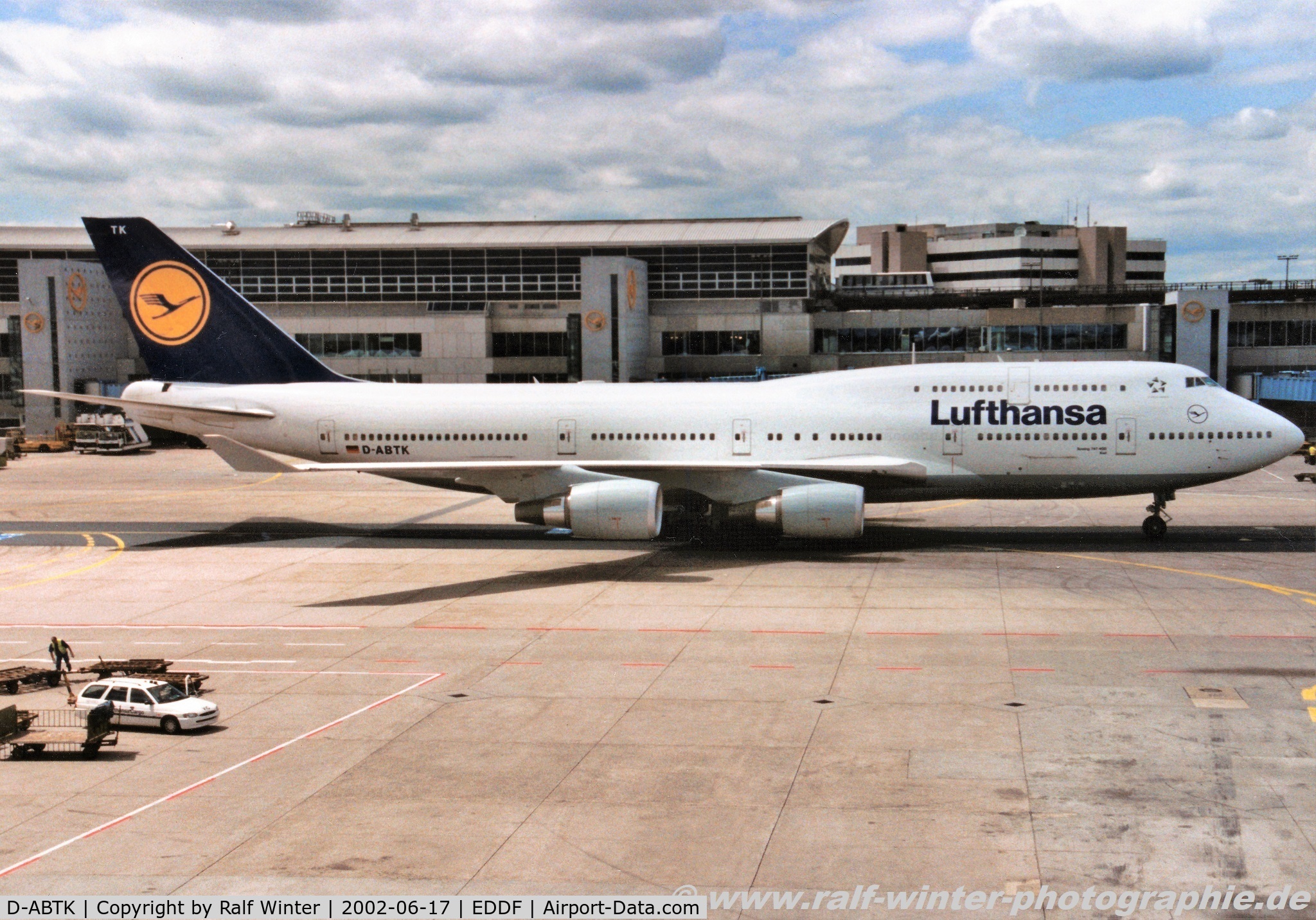 D-ABTK, 2001 Boeing 747-430 C/N 29871, Boeing 747-430 - LH DLH Lufthansa 'Kiel' - 29871 - D-ABTK - 06.2002 - FRA