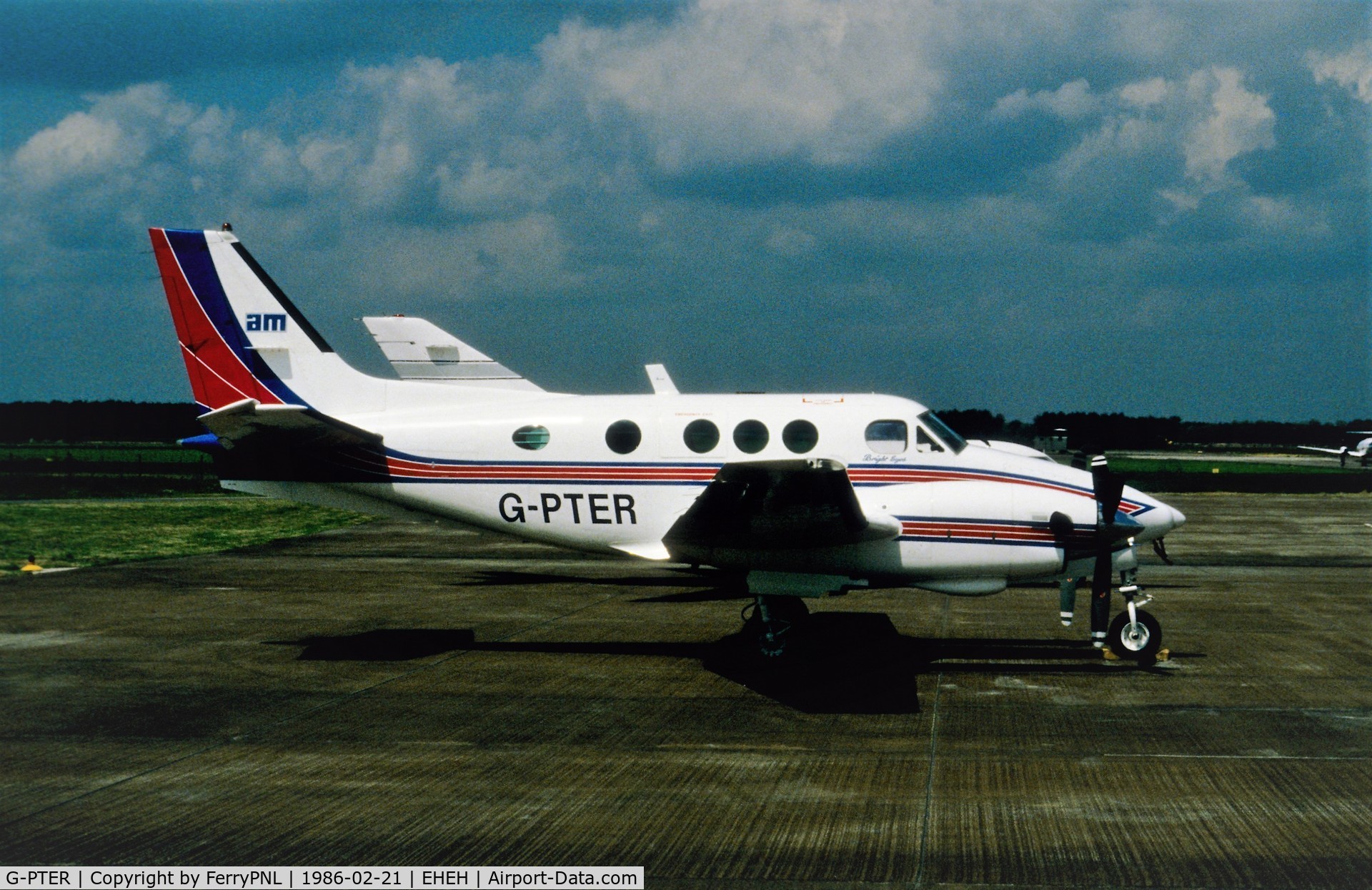 G-PTER, 1981 Beech C90 King Air C/N LJ-944, Eagle Aircraft Services Ltd BeC90