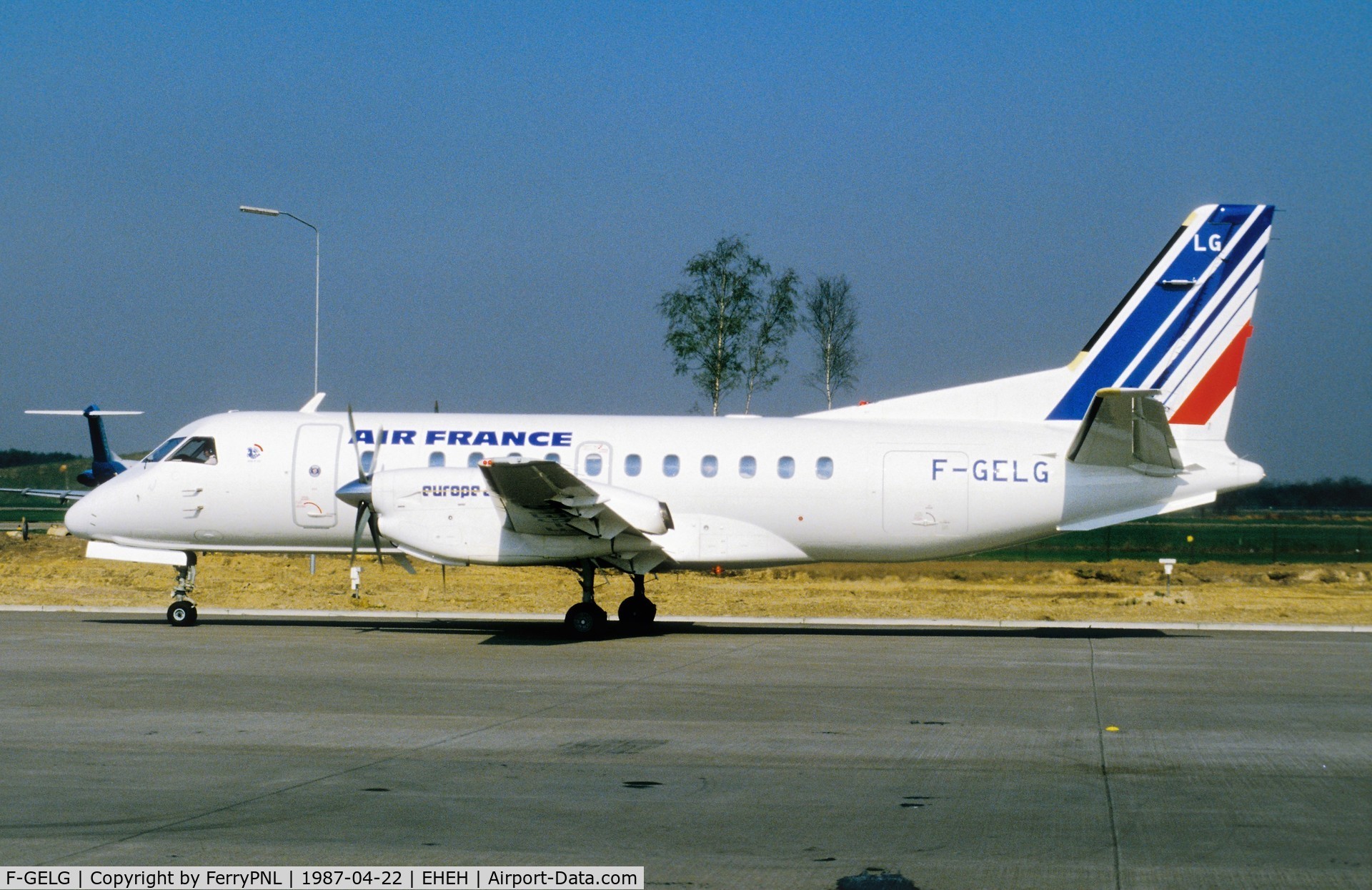 F-GELG, 1986 Saab 340A C/N 340A-081, Air France SF340