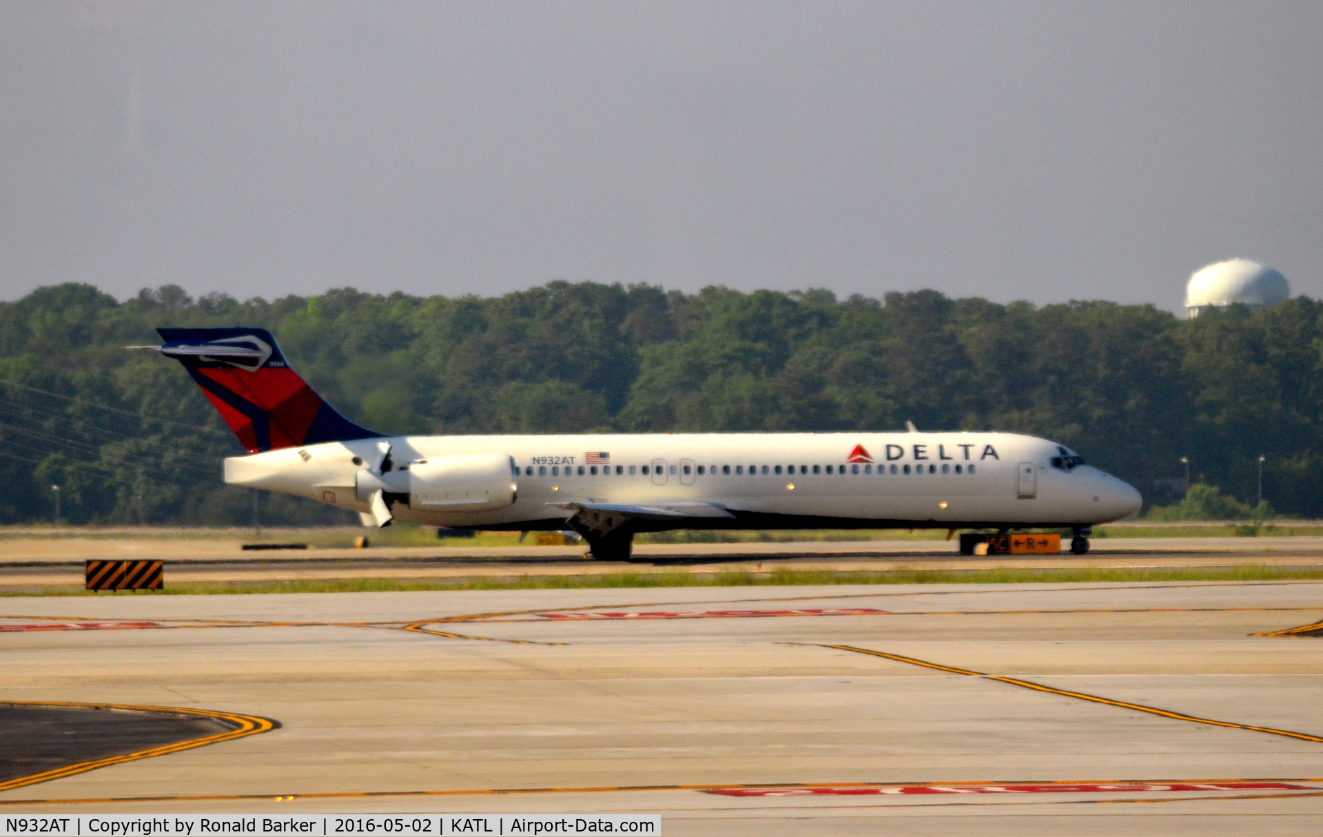 N932AT, 2000 Boeing 717-200 C/N 55073, Landing Atlanta