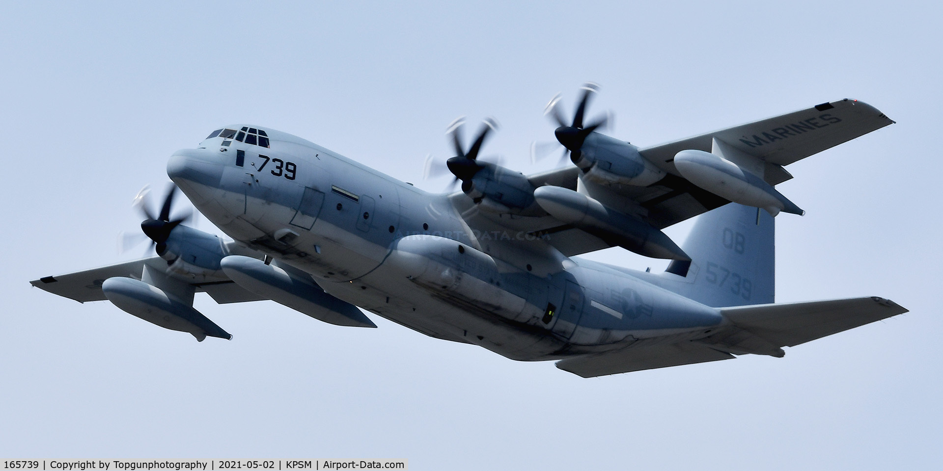 165739, Lockheed Martin KC-130J Hercules Hercules C/N 382-5507, Code is now QB, VMGR-352 out of MCAS Miramar