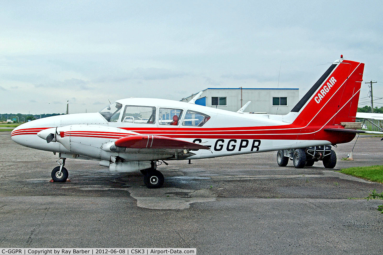 C-GGPR, 1969 Piper PA-23-250 C/N 27-4341, C-GGPR   Piper PA-23-250 Aztec D [27-4341] (Cargair Ltd) Mascouche~C 08/06/2012