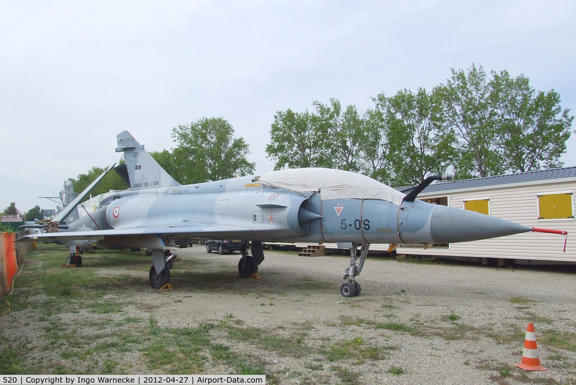 520, Dassault Mirage 2000B C/N 247, Dassault Mirage 2000B at the Musee Aeronautique, Orange