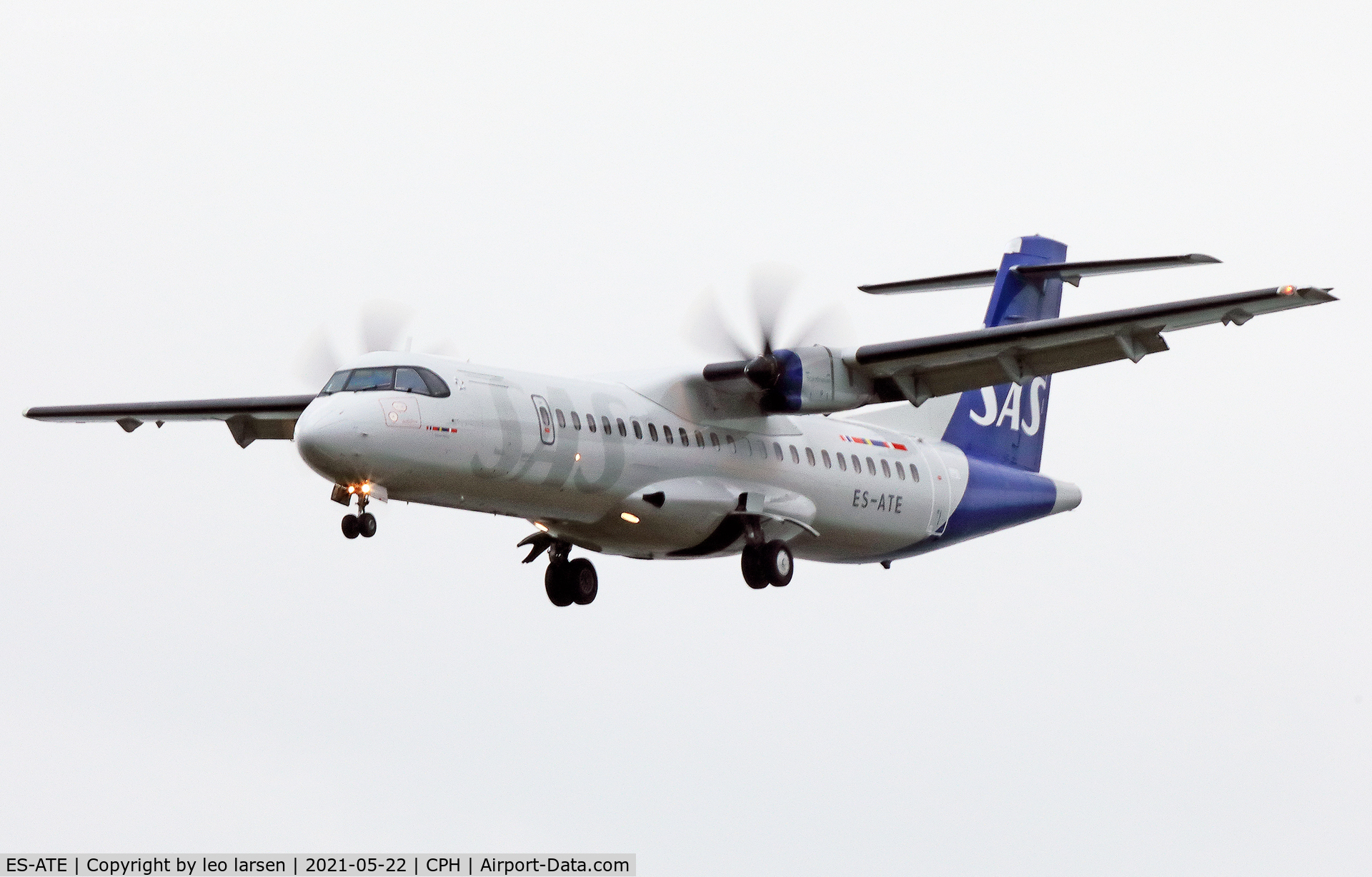 ES-ATE, 2013 ATR 72-600 (72-212A) C/N 1120, Copenhagen 22.5.2021