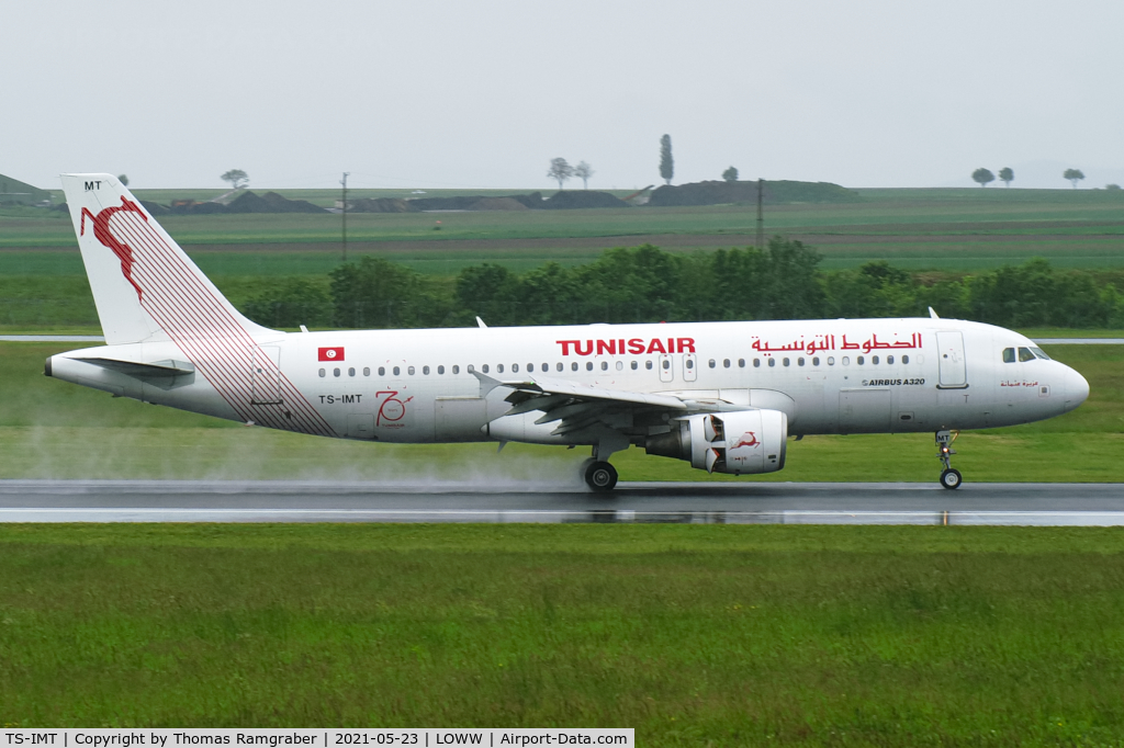 TS-IMT, 2012 Airbus A320-214 C/N 5204, Tunisair Airbus A320