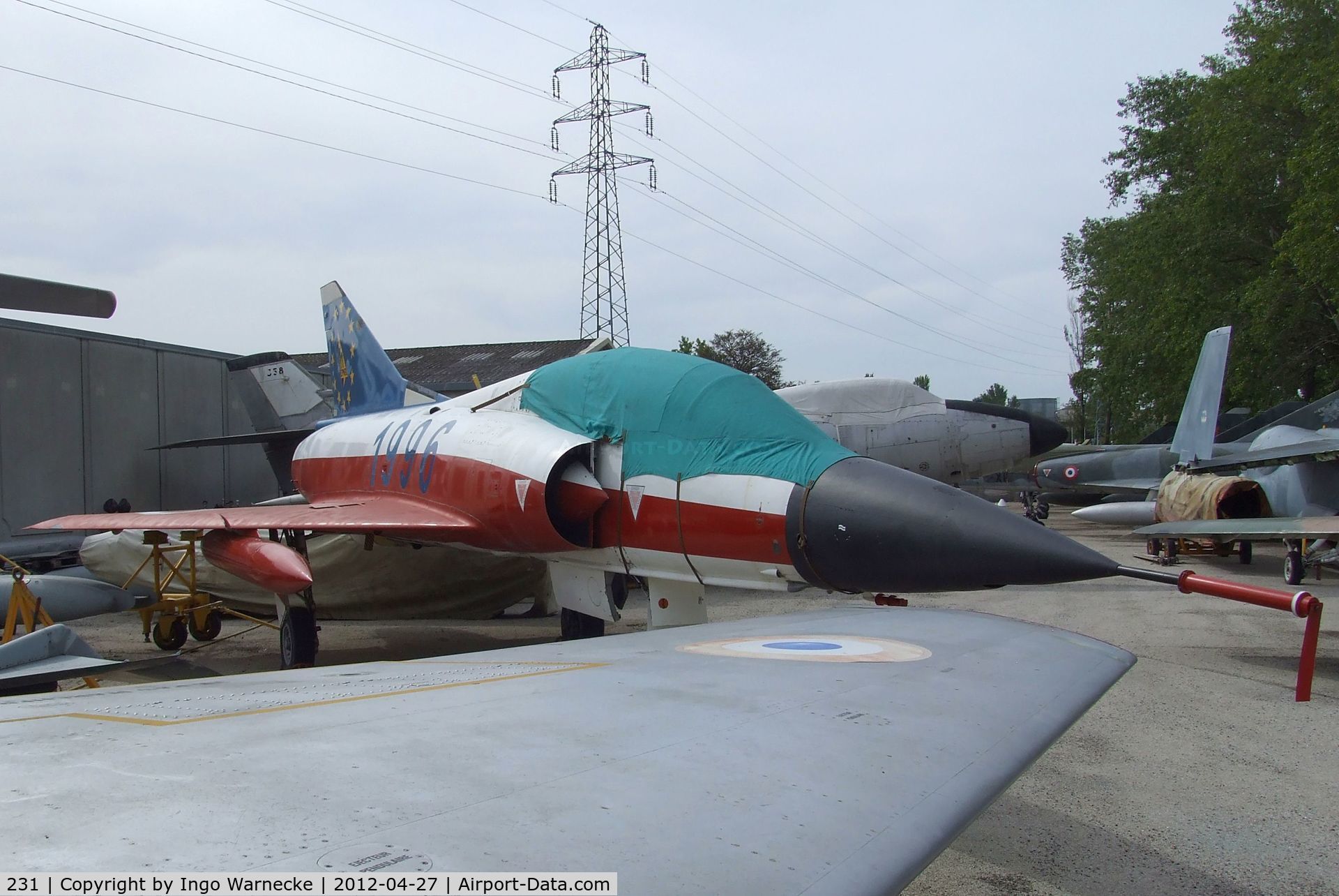231, Dassault Mirage IIIB C/N 231, Dassault Mirage III B at the Musee Aeronautique, Orange
