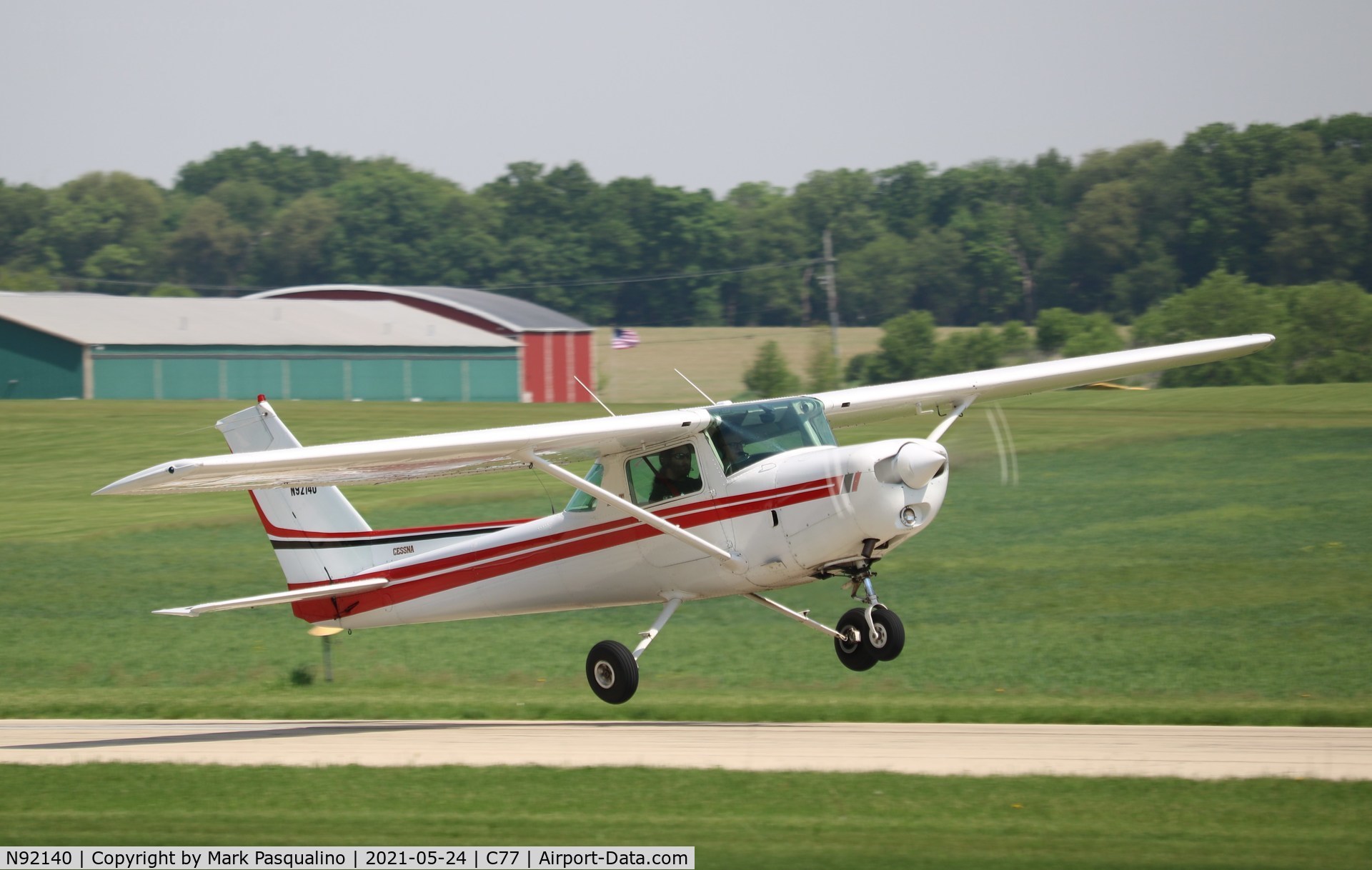 N92140, 1981 Cessna 152 C/N 15285371, Cessna 152