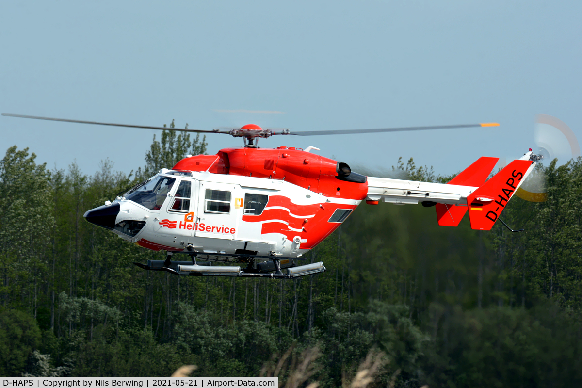 D-HAPS, Eurocopter-Kawasaki BK-117C-1 C/N 7554, D-HAPS