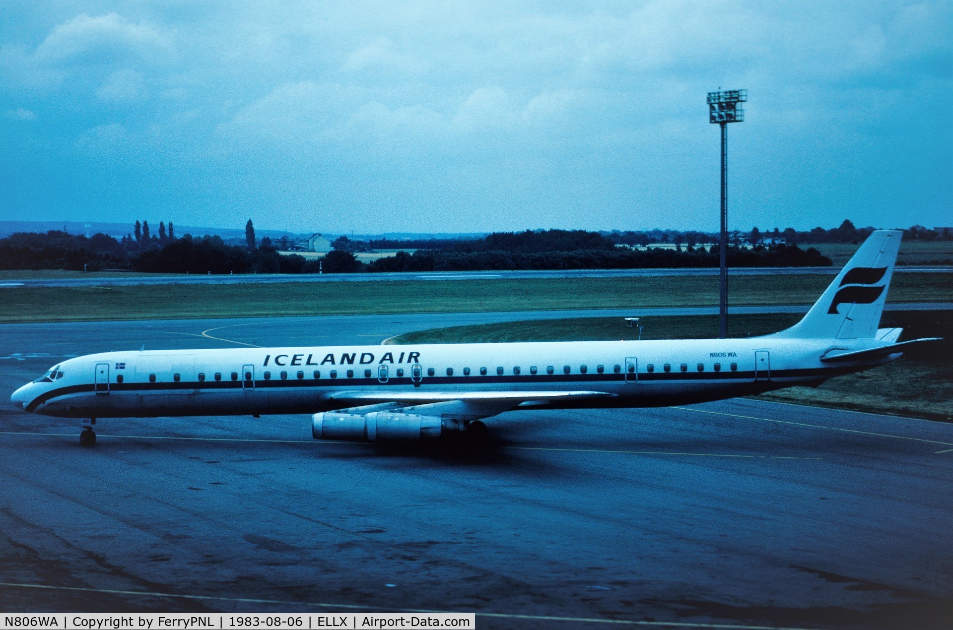 N806WA, 1970 McDonnell Douglas DC-8-63F C/N 46145, ONA DC-8-63 operating for Icelandair