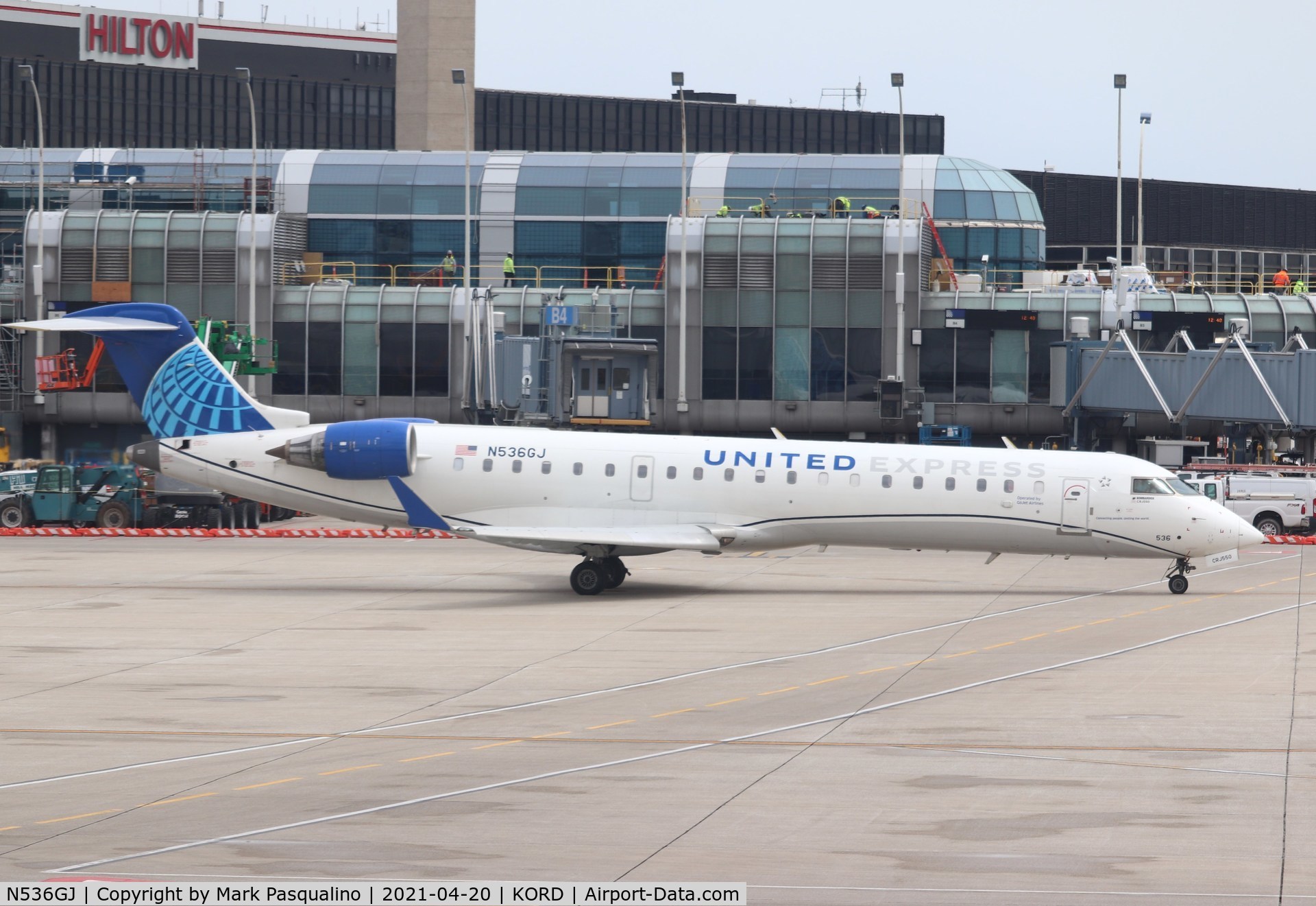 N536GJ, 2005 Bombardier CRJ-702 (CL-600-2C10) Regional Jet C/N 10224, CL-600-2C10